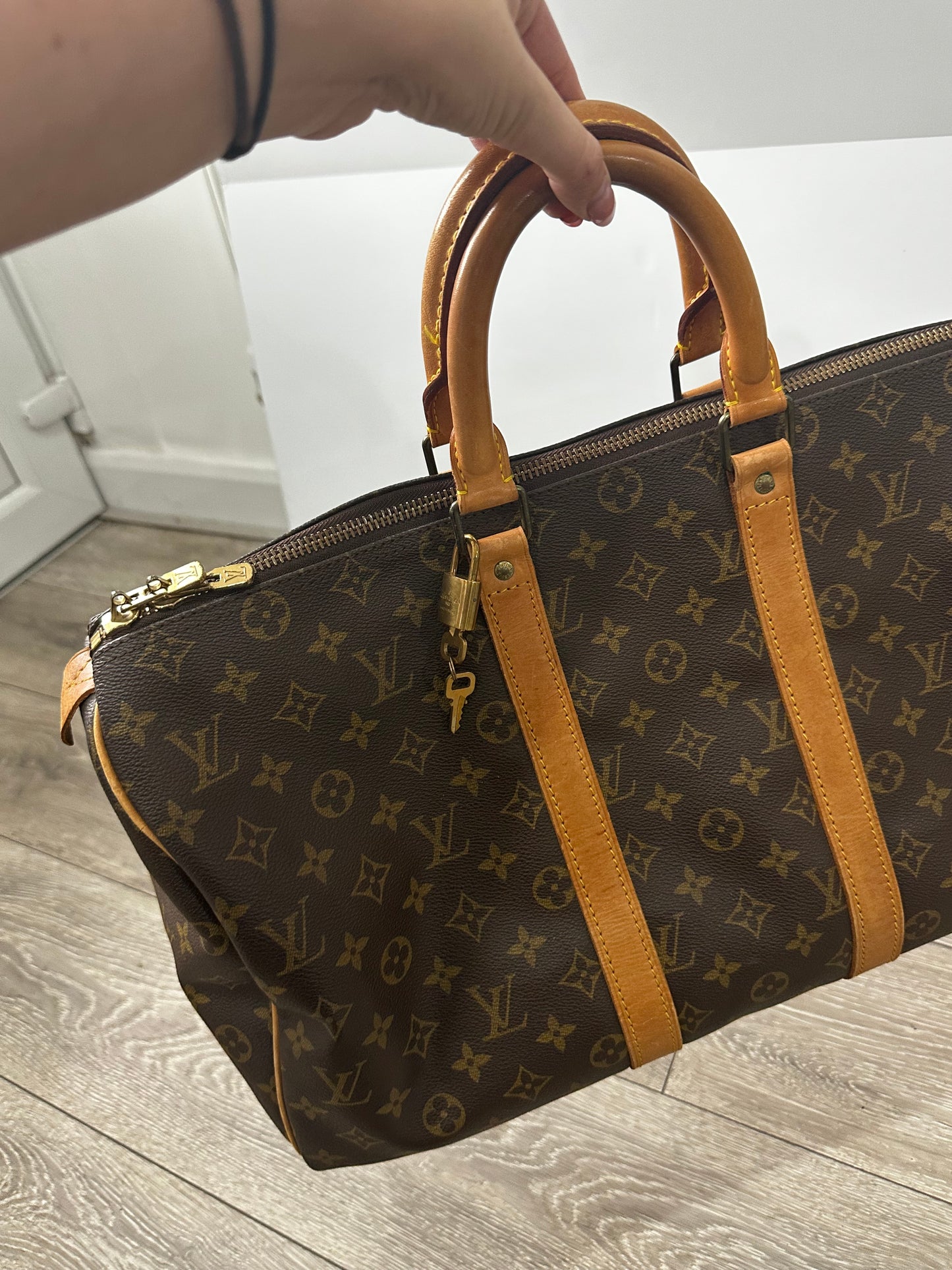 Louis Vuitton Monogram Keepall, 45