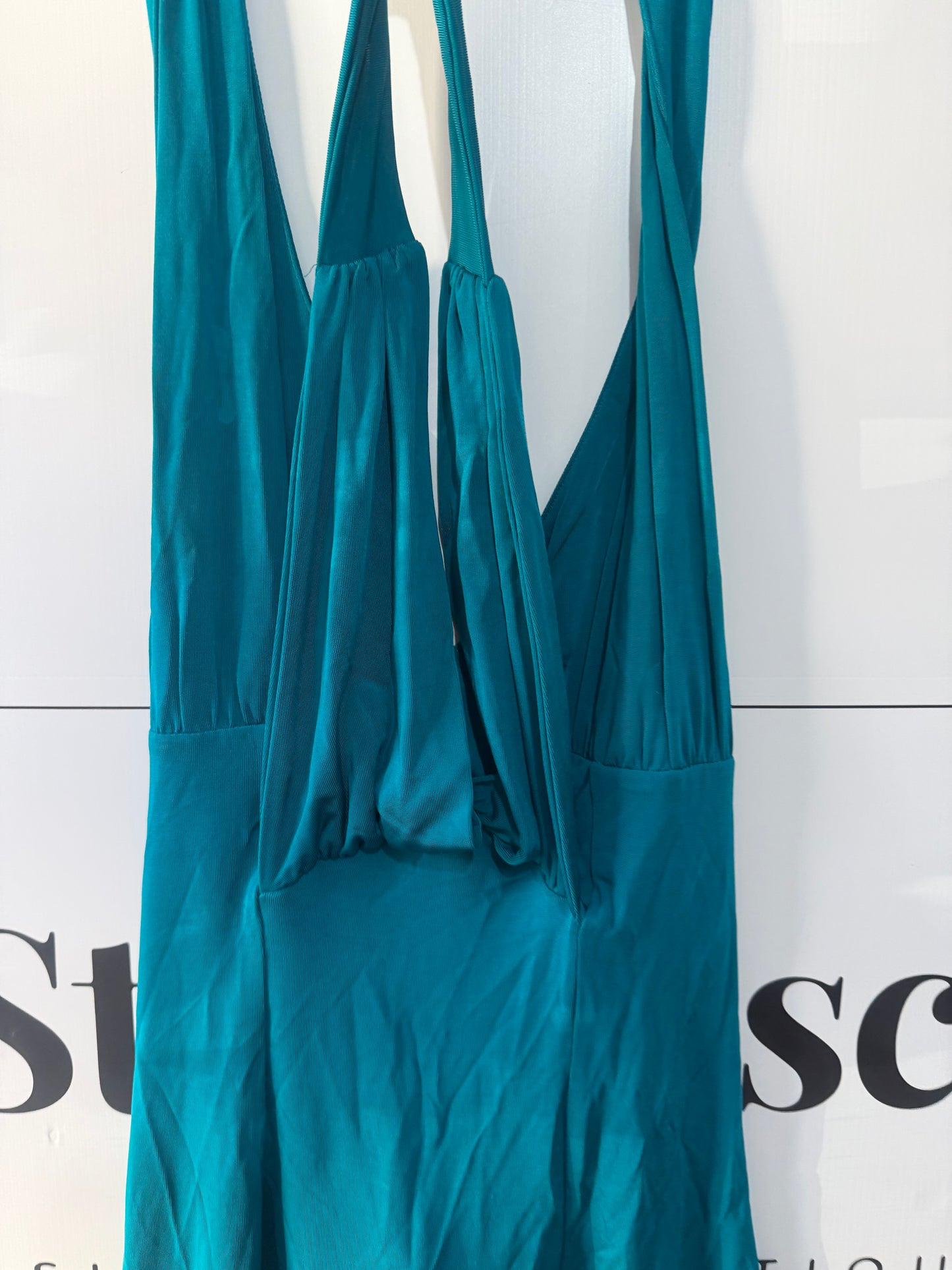 Teal Just Cavalli Dress, Small