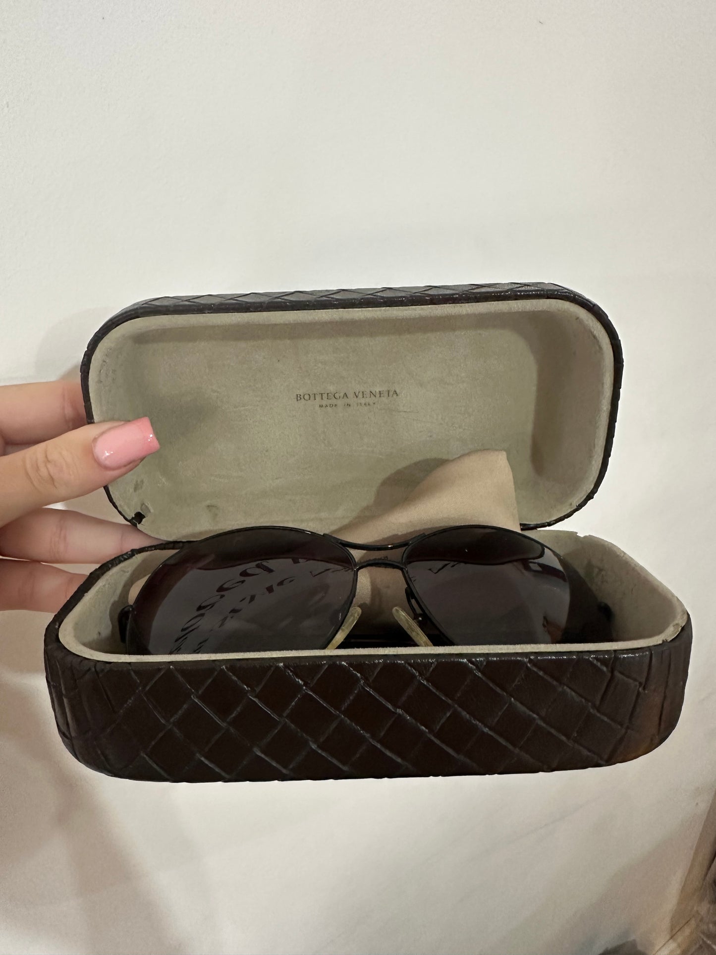 Black Bottega Veneta Sunglasses