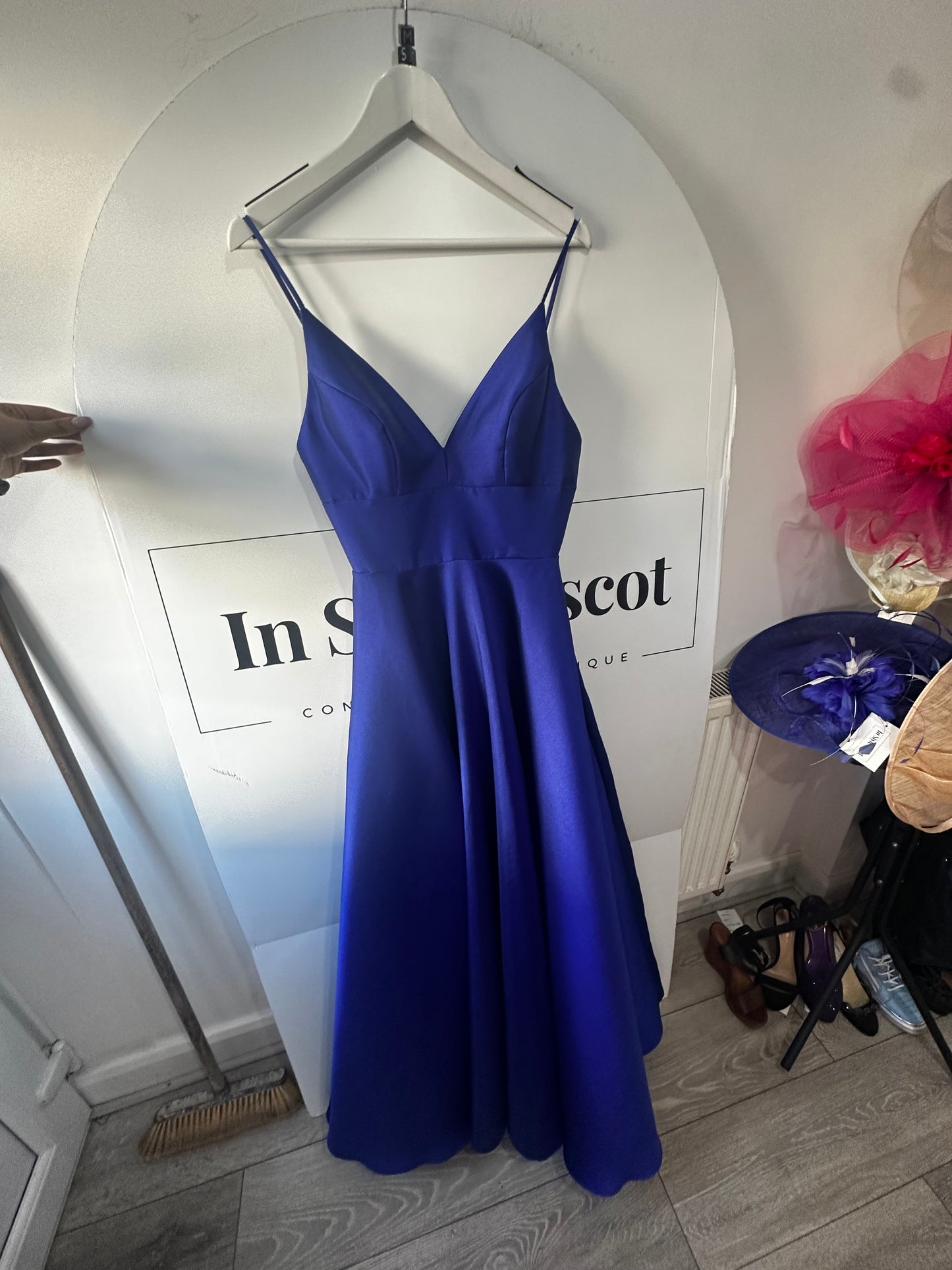 Blue Capture Prom Dress, Size 8-10
