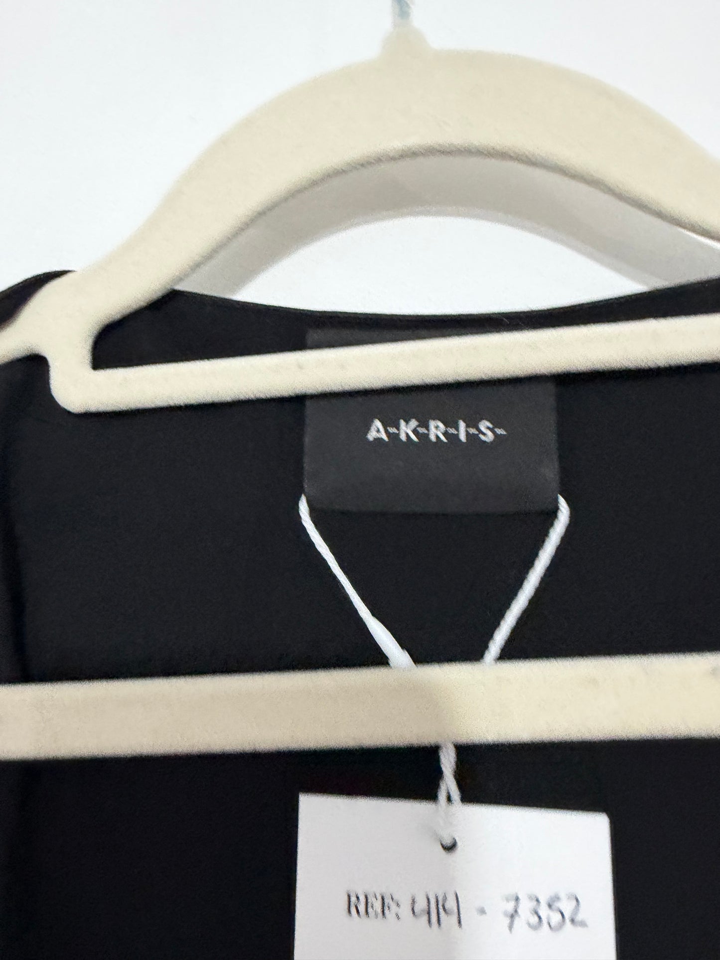 Pre-owned, Black AKRIS Dress, UK 6-8