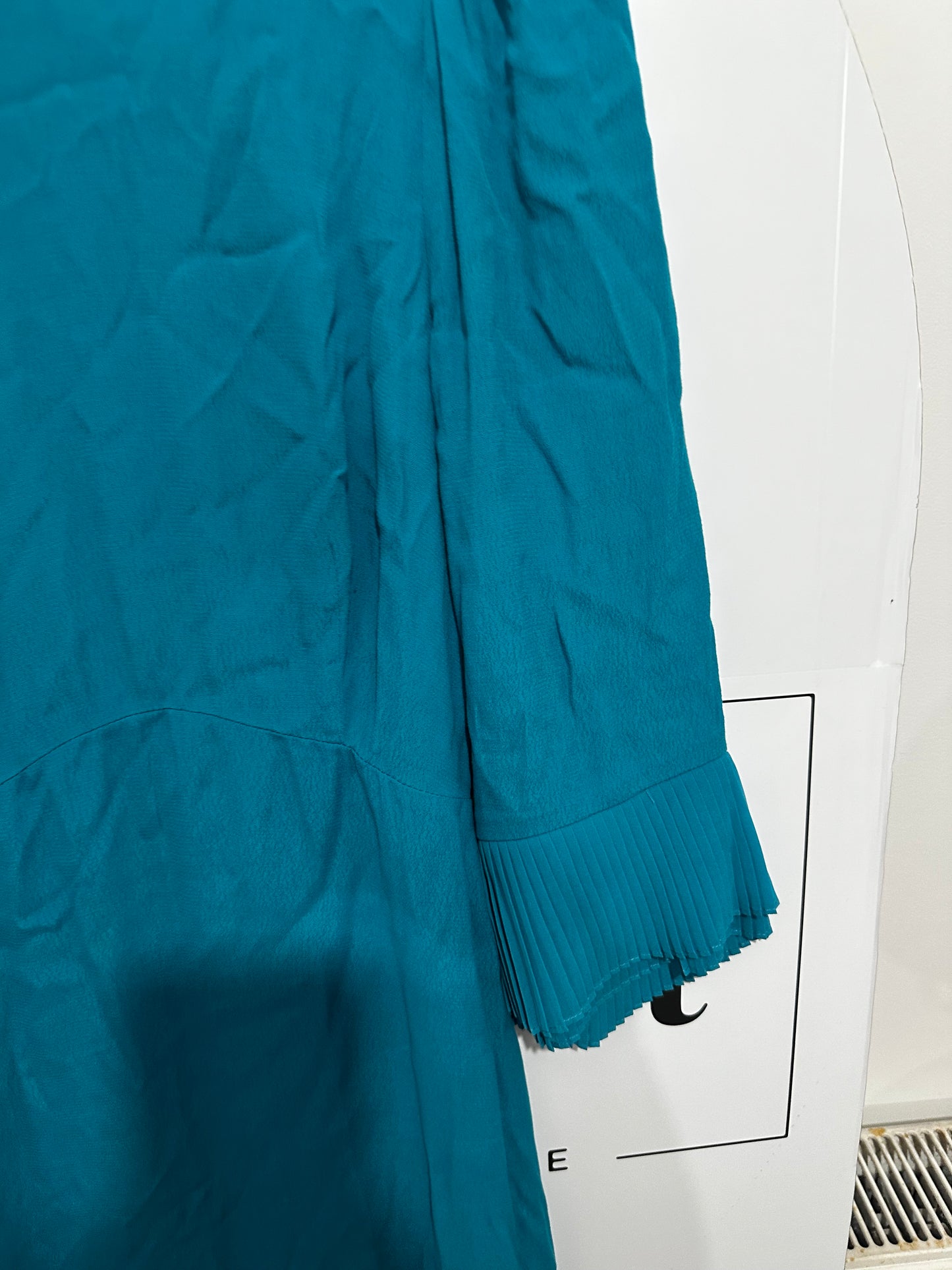 Blue Mint Velvet Dress, 10