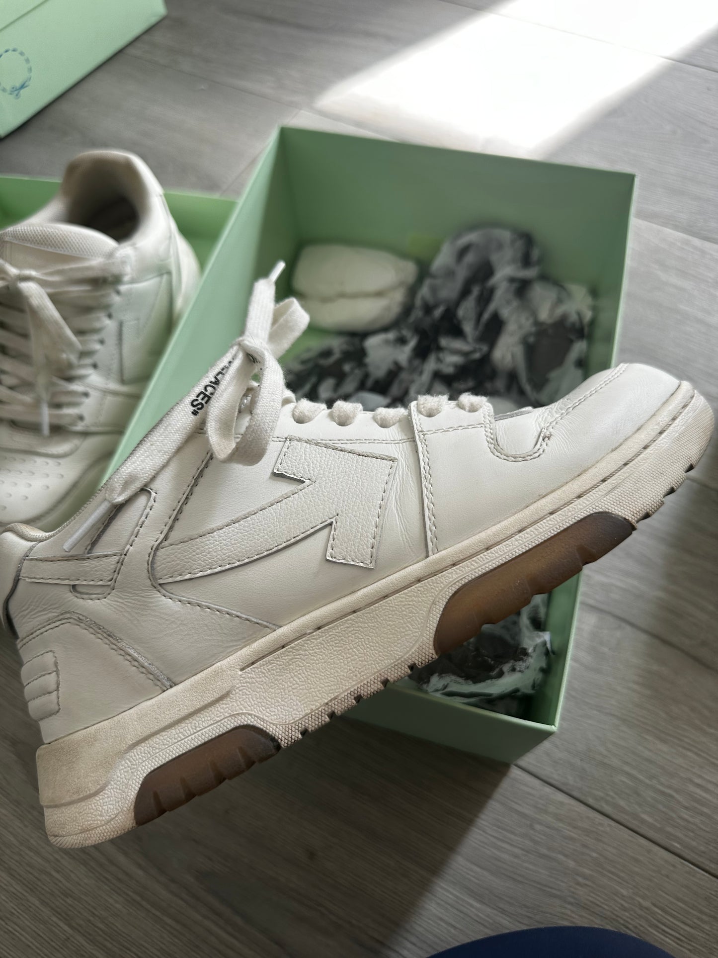White Off White Trainers, 6