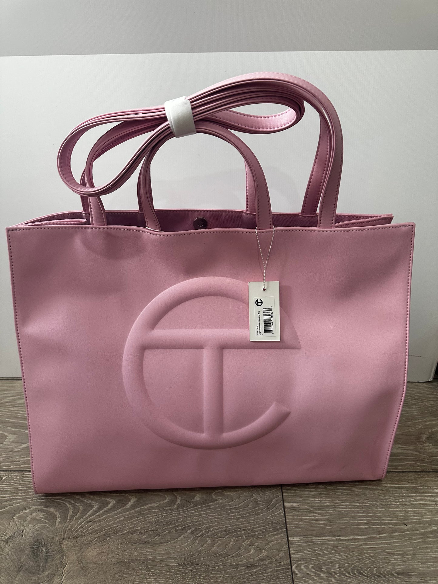 Pink Telfar Beach Tote Bag, XL