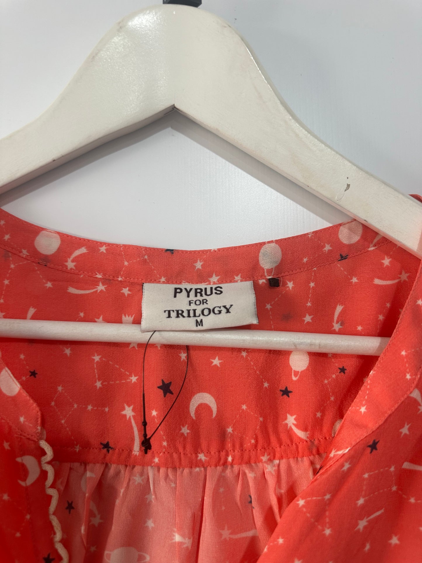 Pyrus Silk Blouse, Size Medium