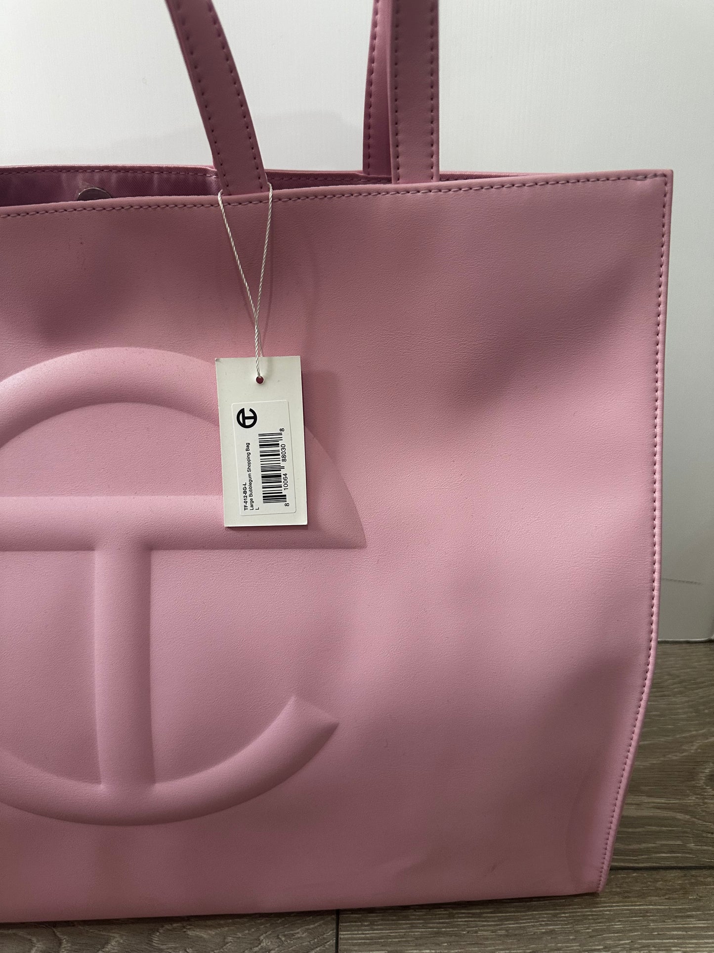 Pink Telfar Beach Tote Bag, XL