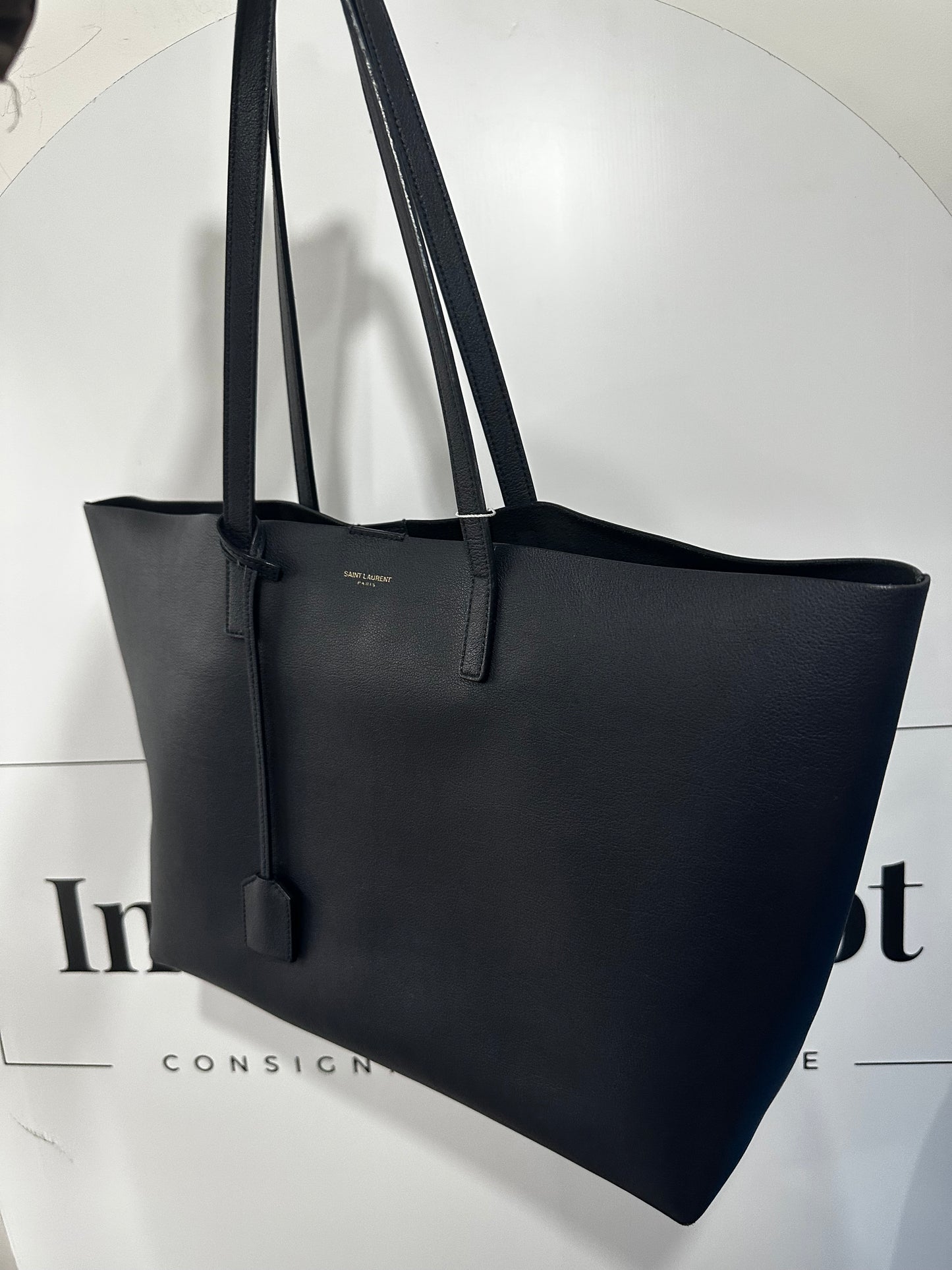 Black YSL Saint Laurent Tote