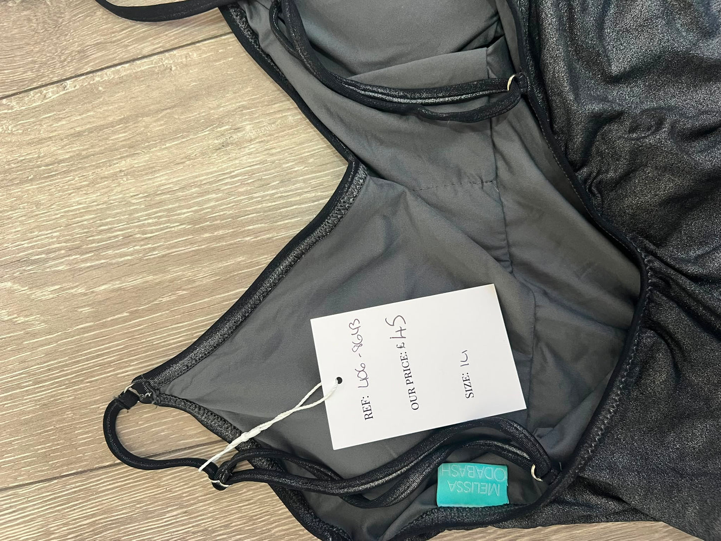 Pre-loved Grey Melissa Obabash Swimsuit, 14