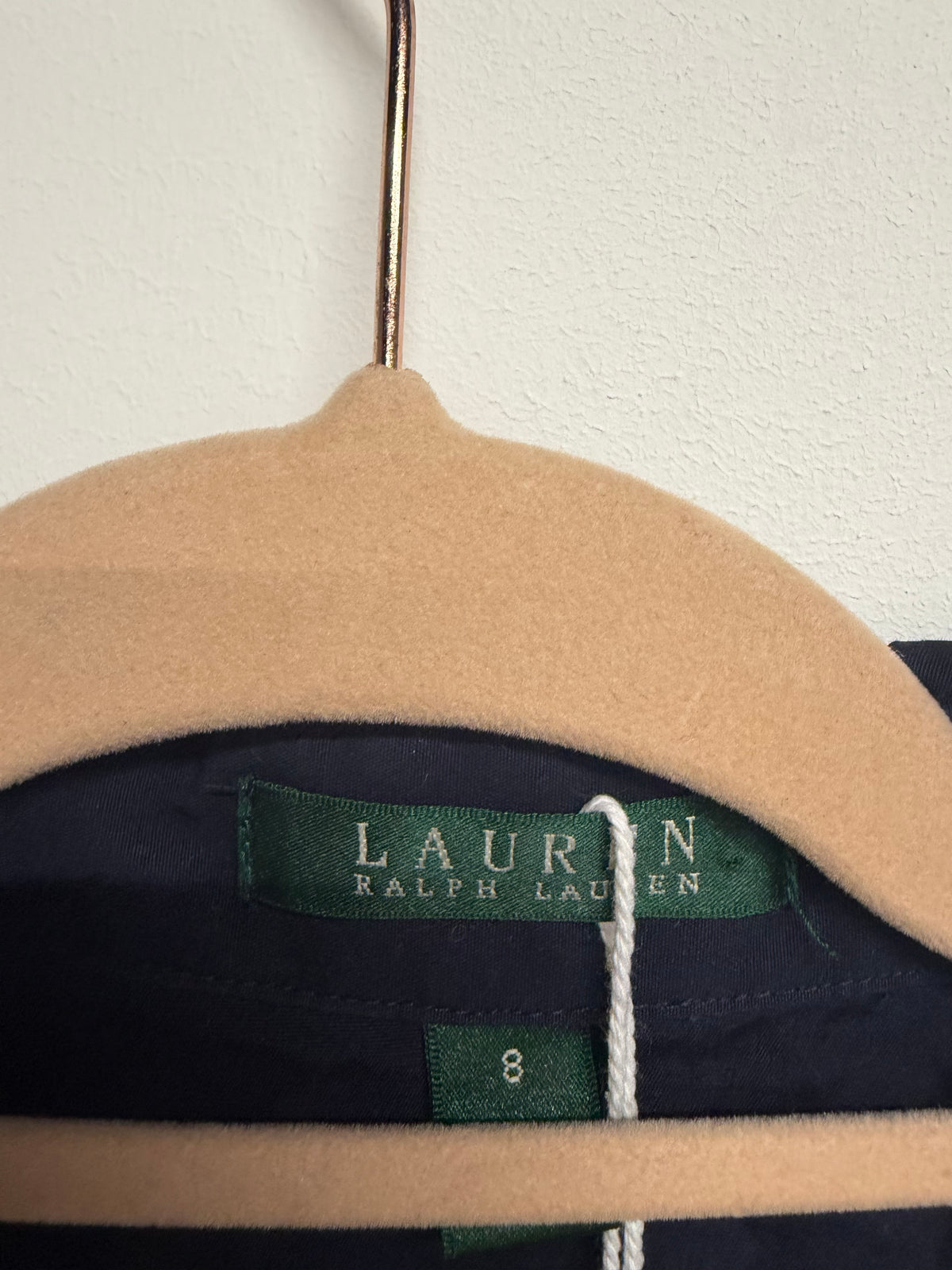 Preloved Lauren Ralph Lauren Top Size 12 Navy