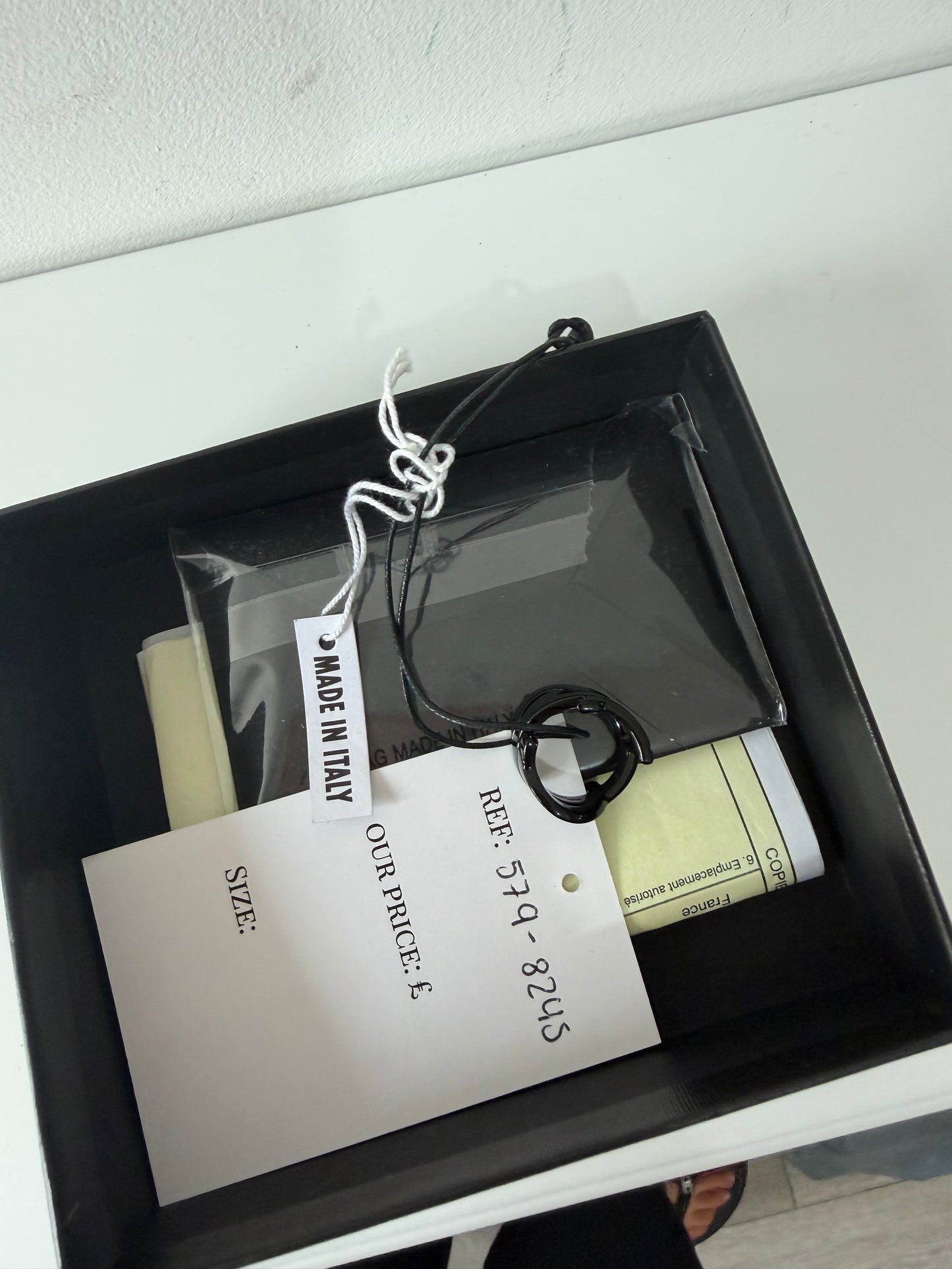Preloved, Black YSL Ring
