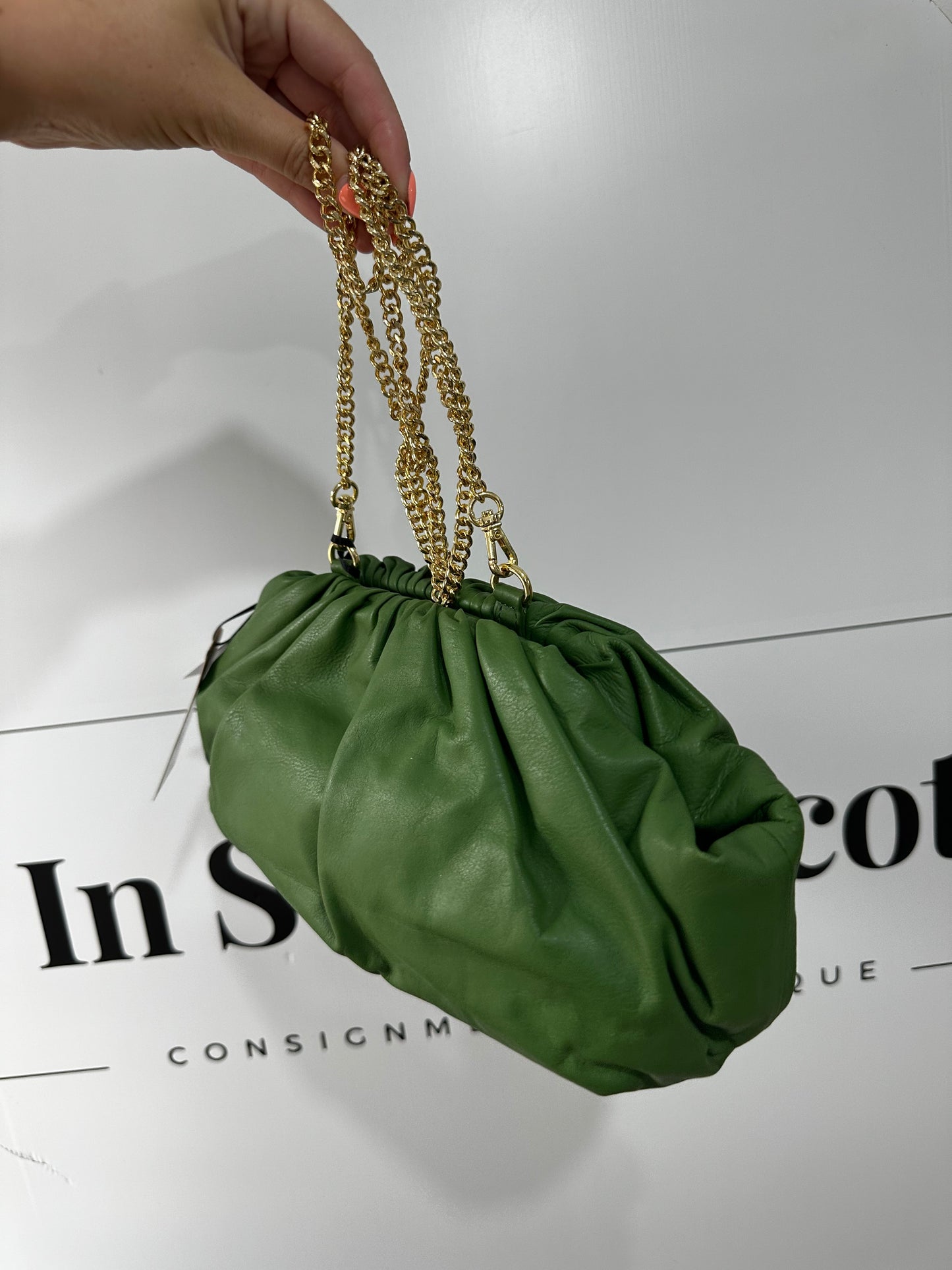 Green Nooki Crossbody Bag