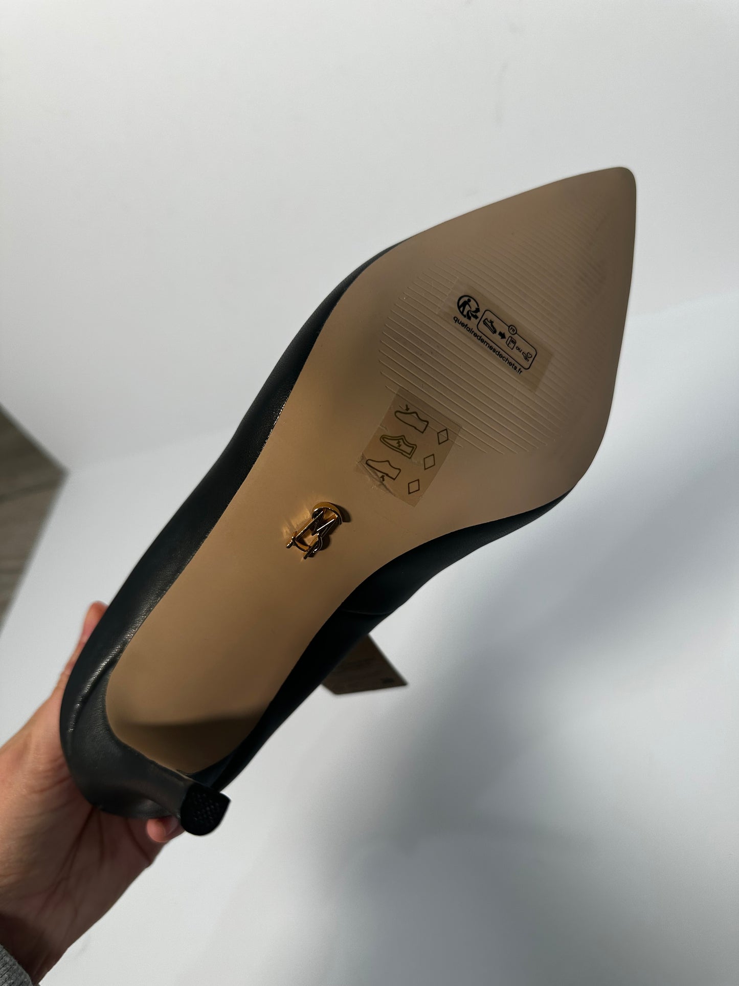 Black Steve Madden Heels, 8