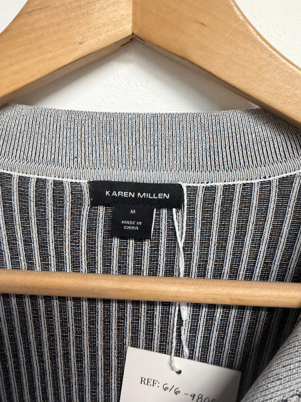 Preloved Karen Millen Dress Medium Grey