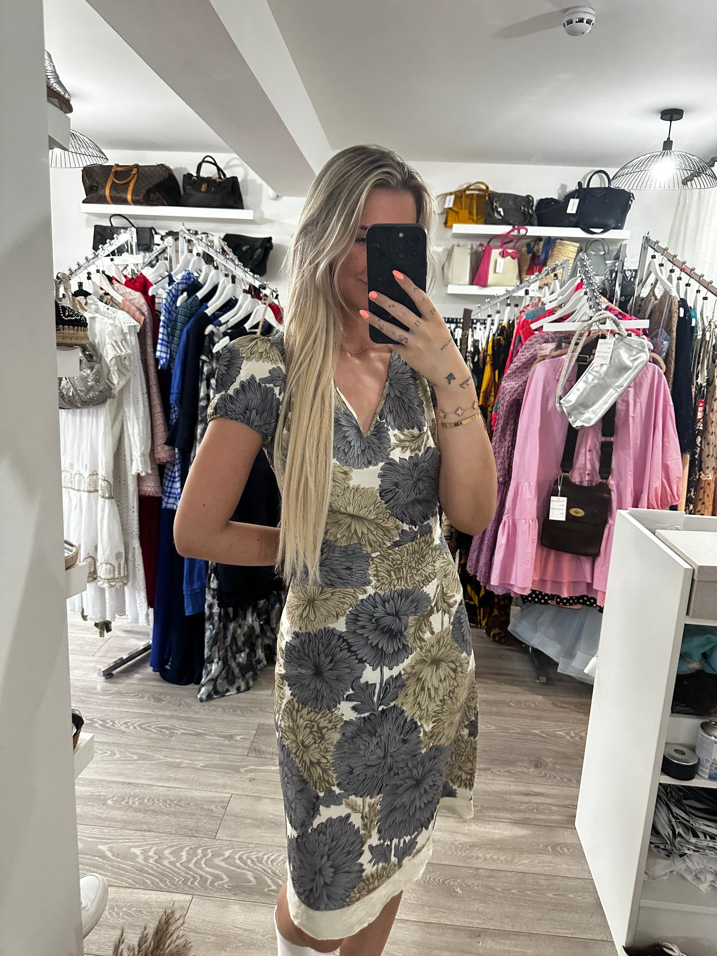 Floral Day Dress, Medium