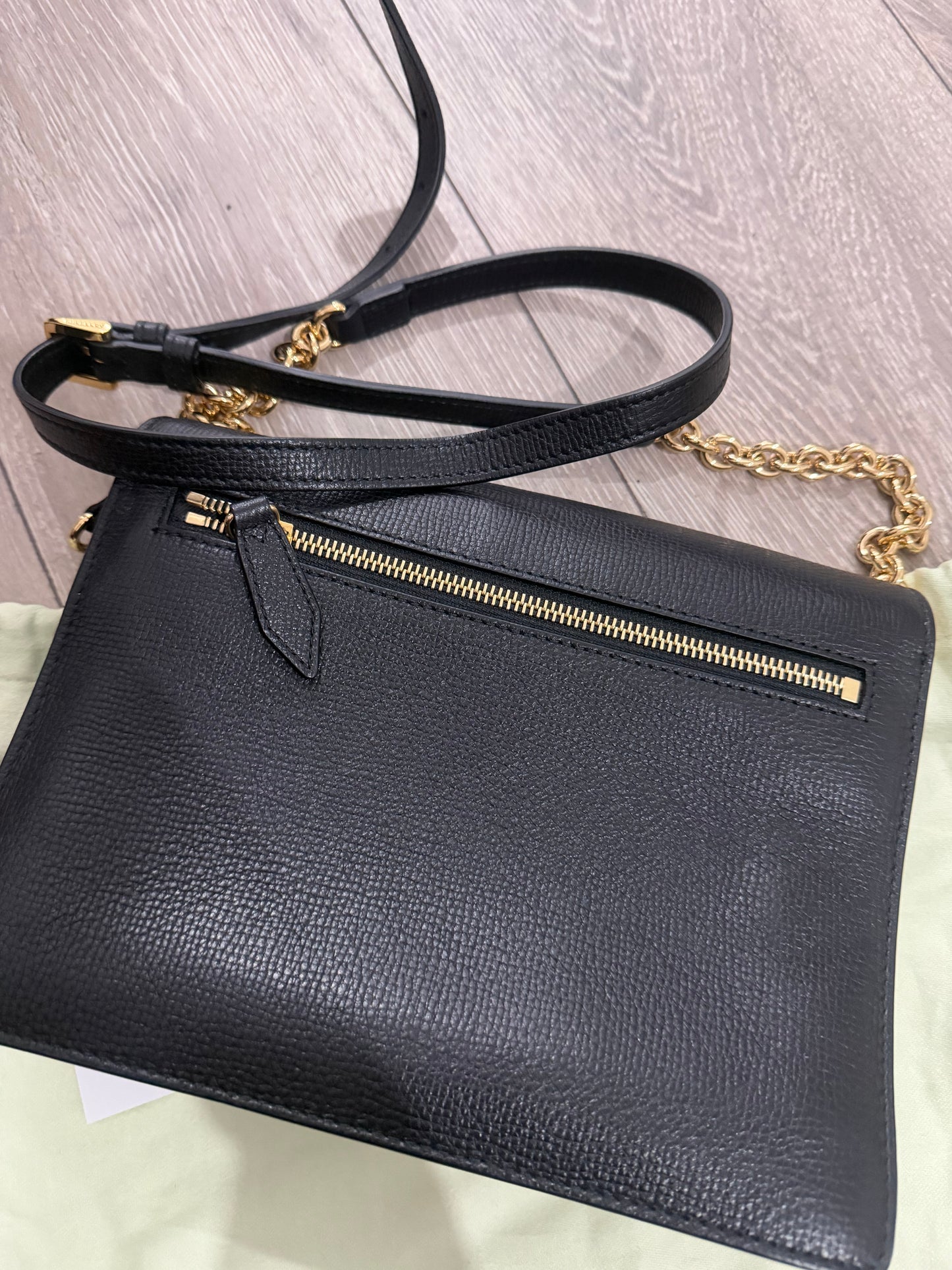 Burberry Macken House Check Small Crossbody Bag