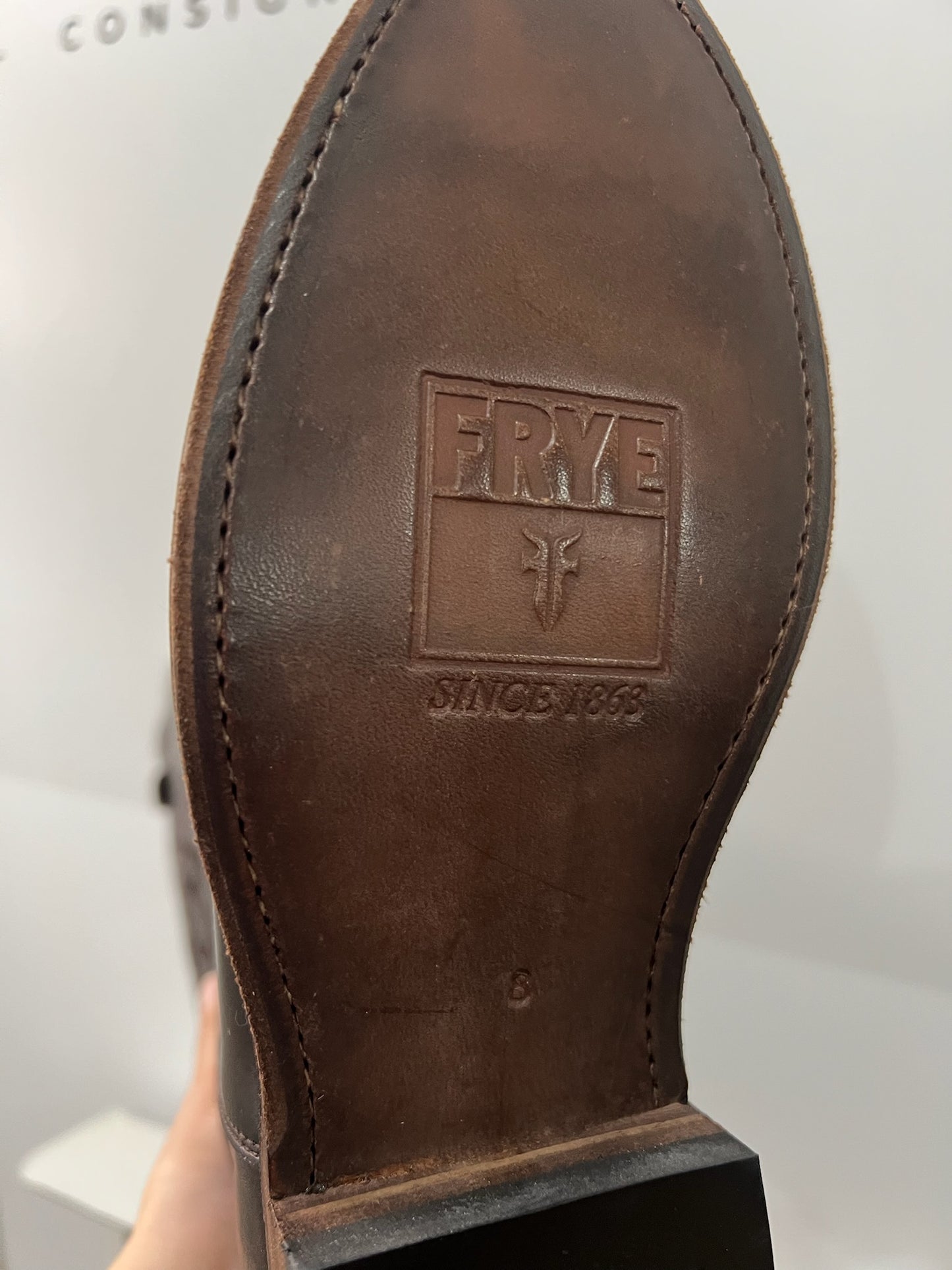 Brown Frye Boots, 38-5