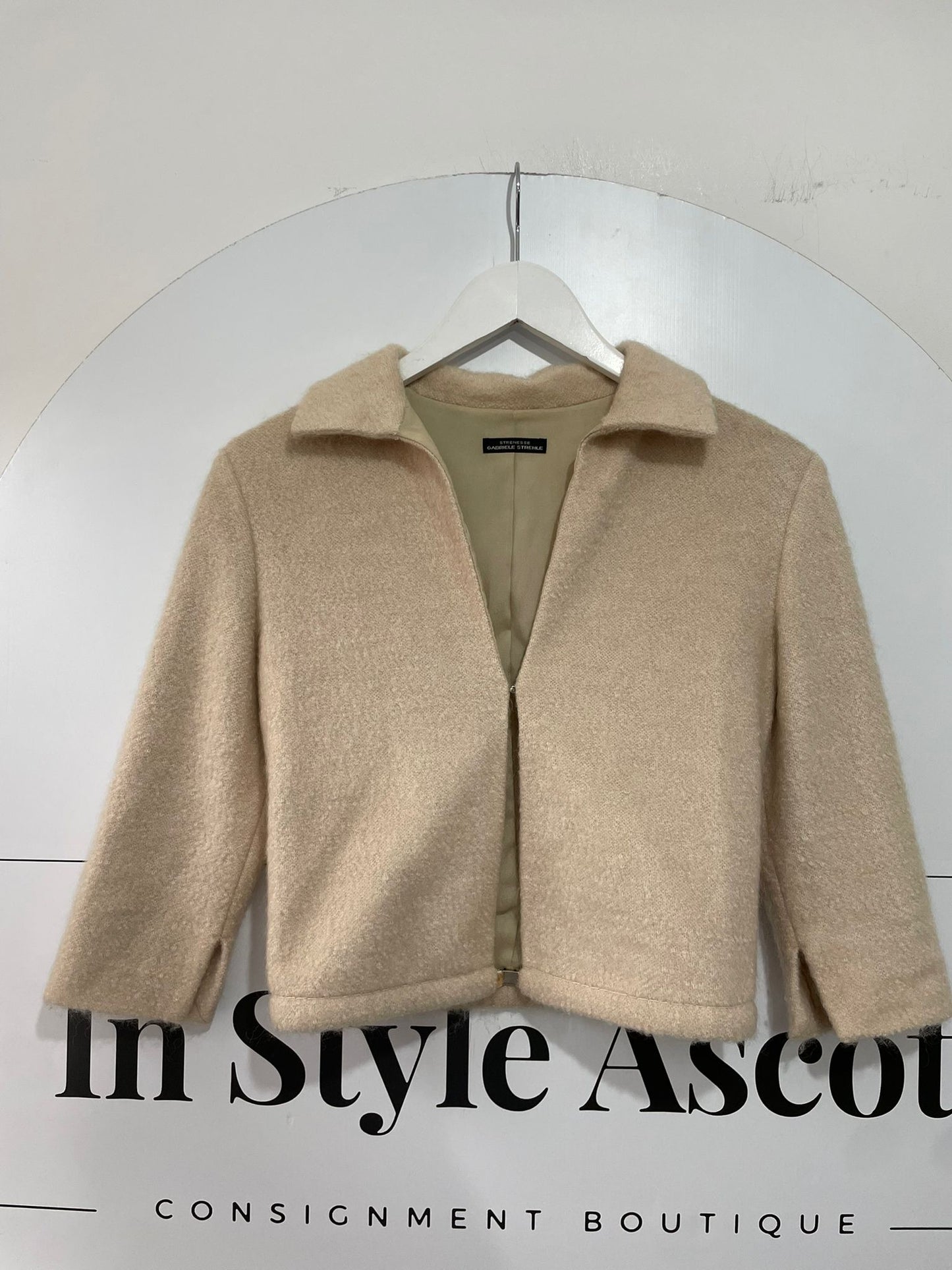 Cream Gabrielle Strehle Jacket, Small