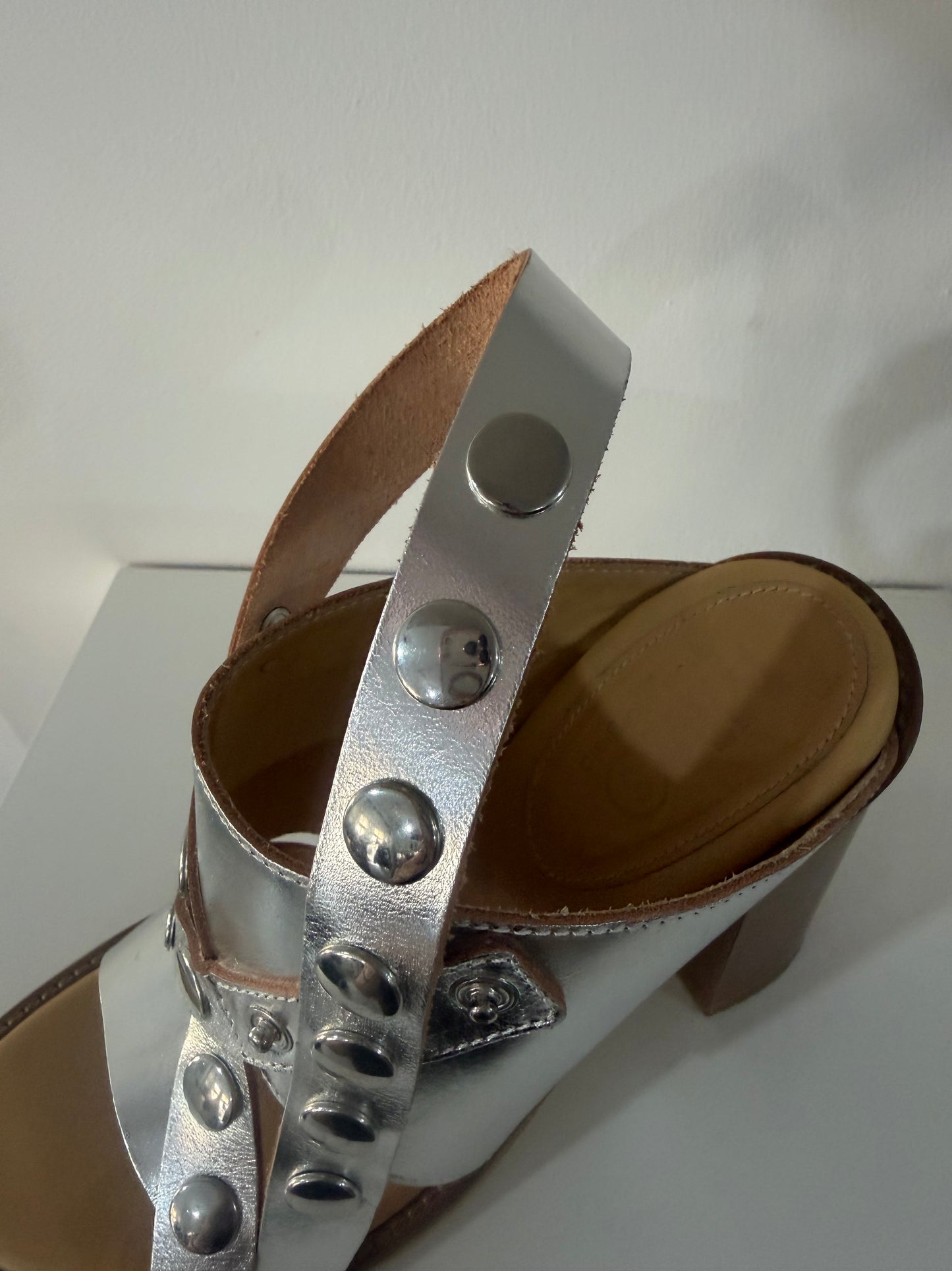 Silver BNWT Maison Martin Margiela Heels, 5