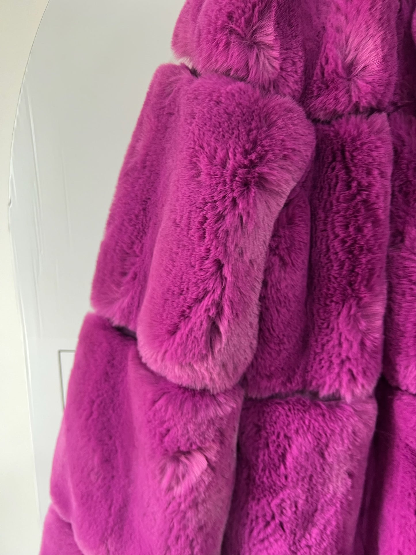 Purple Apparis Coat, Size Medium