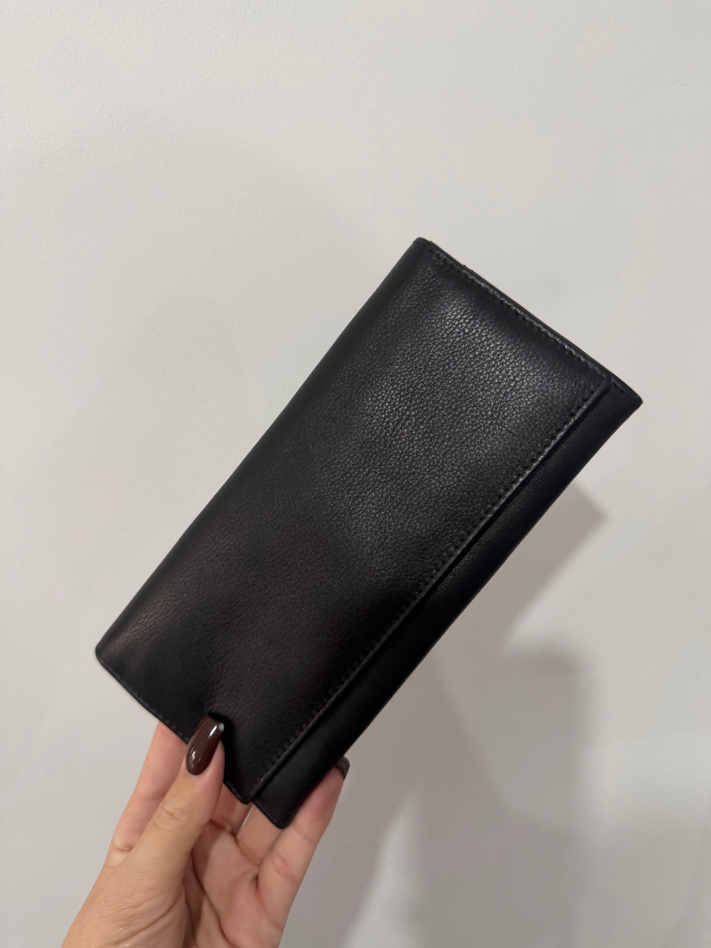 Black Lichfield Leather Wallet