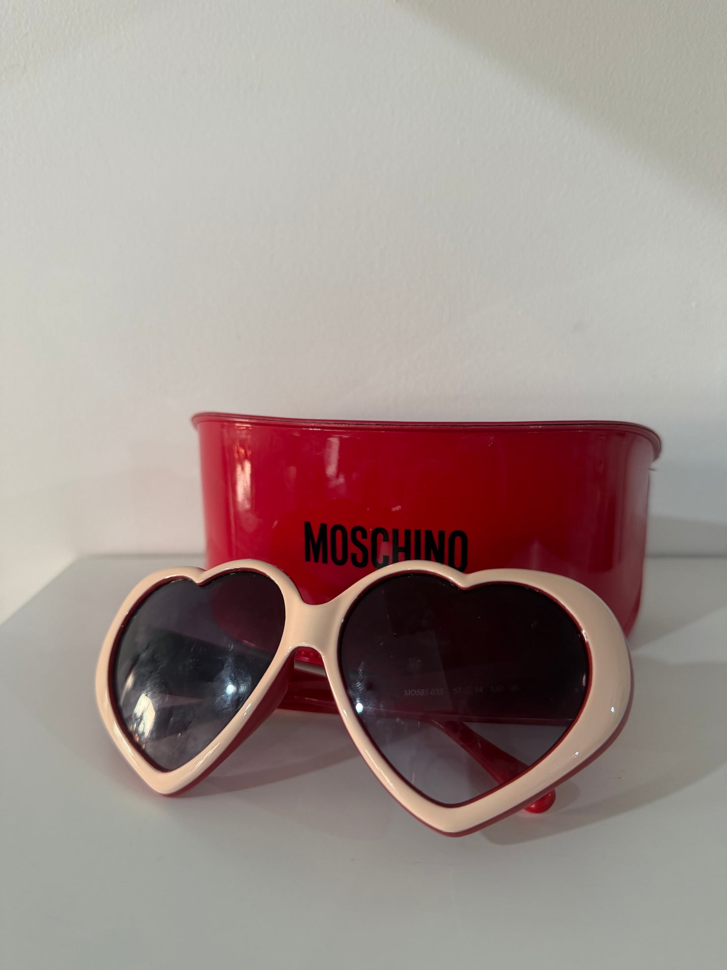 Heart-Shaped Moschino Sunglasses