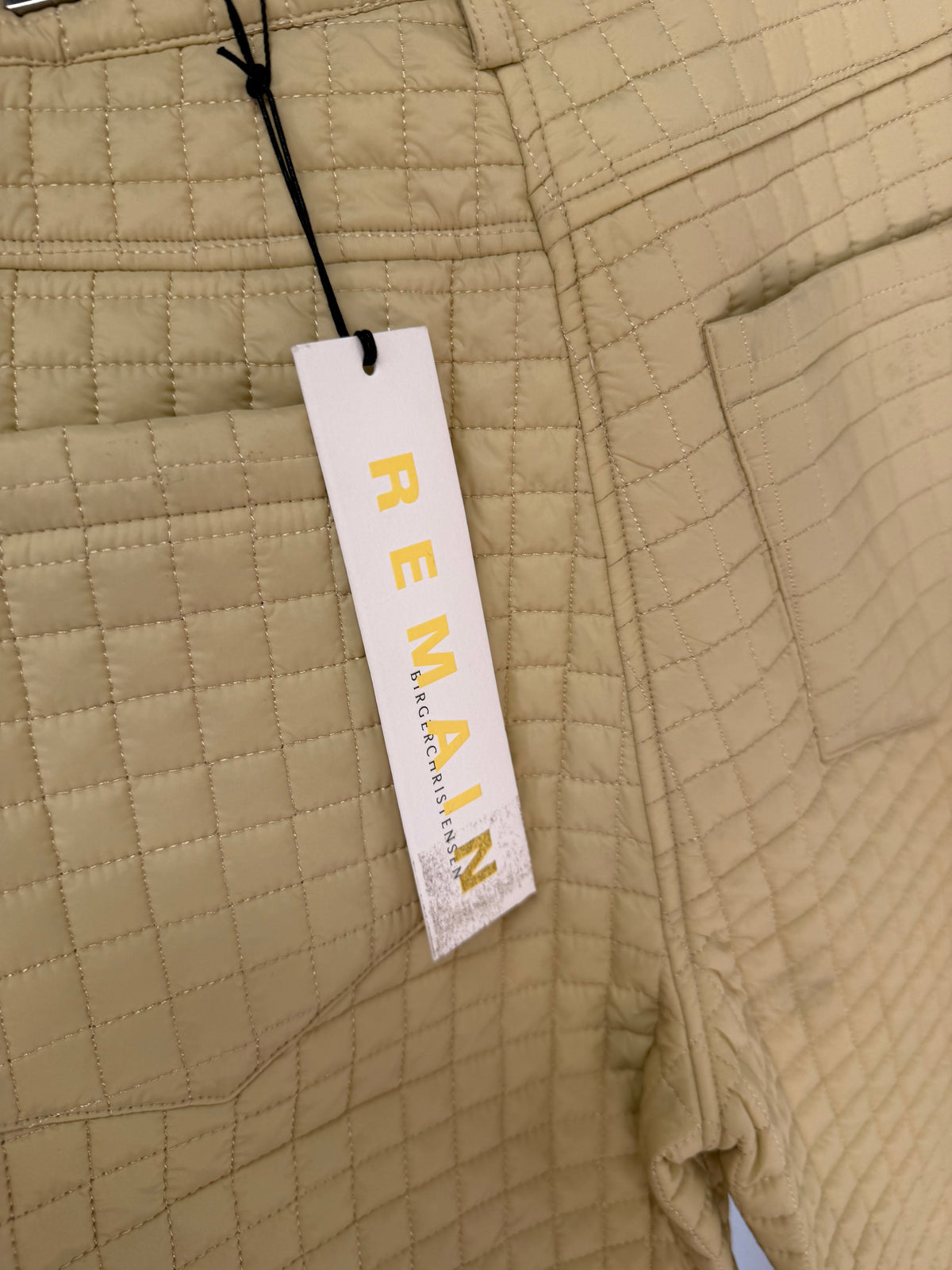 Preloved Remain Birger Christensen Trousers Size 6 BNWT Beige