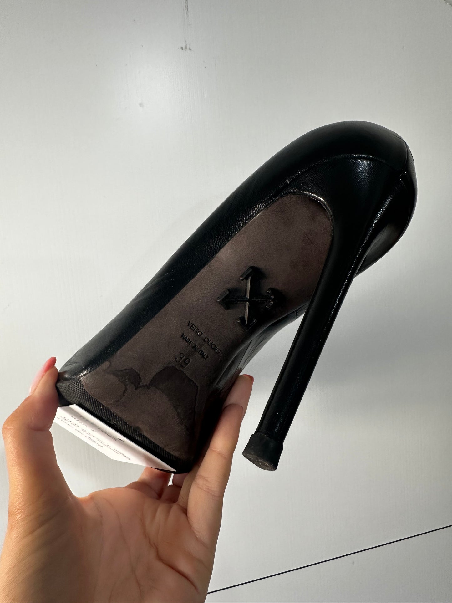 Black Off White Heels, 39 - 6