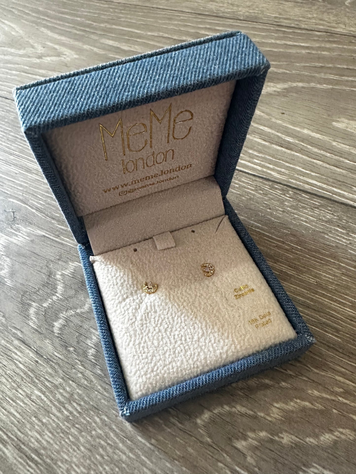 18k Gold Plated MeMe London Earrings