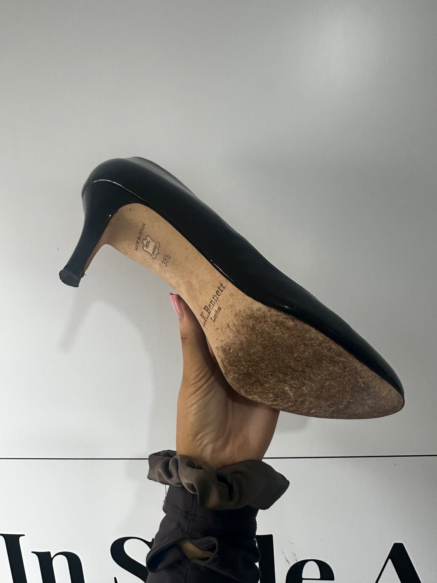 Navy Lk Bennett Heels, 5.5