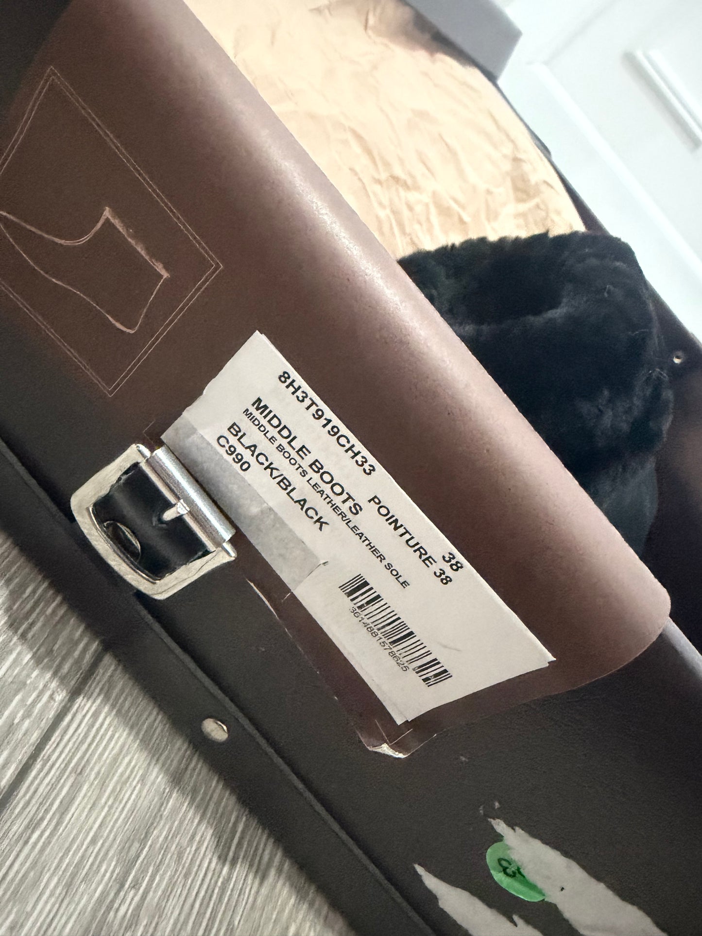 Black Alaia Pixie boot, 38 - 5