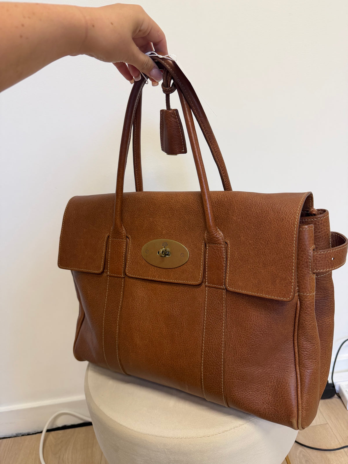 Preloved Mulberry Handbag Brown