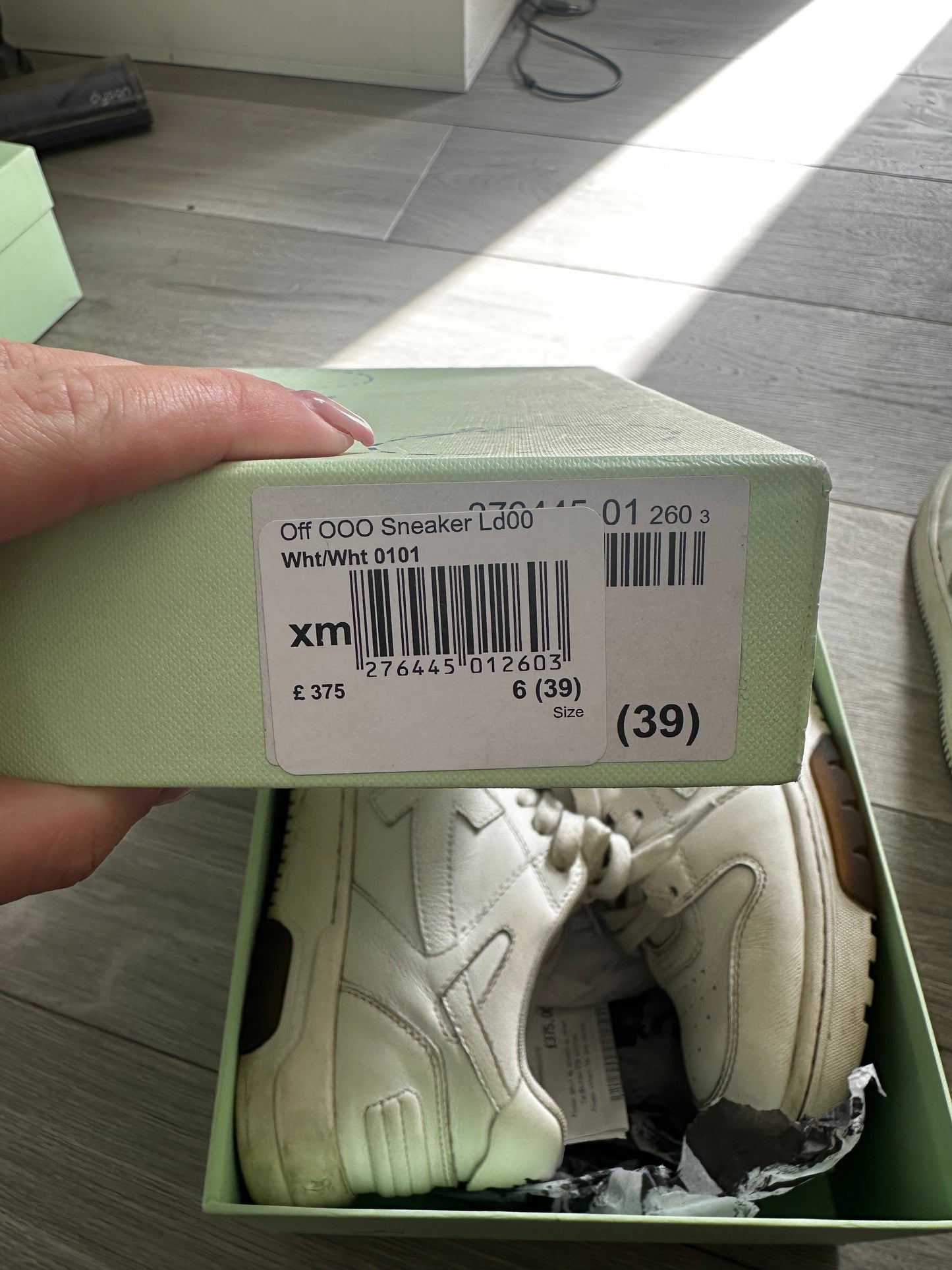 White Off White Trainers, 6