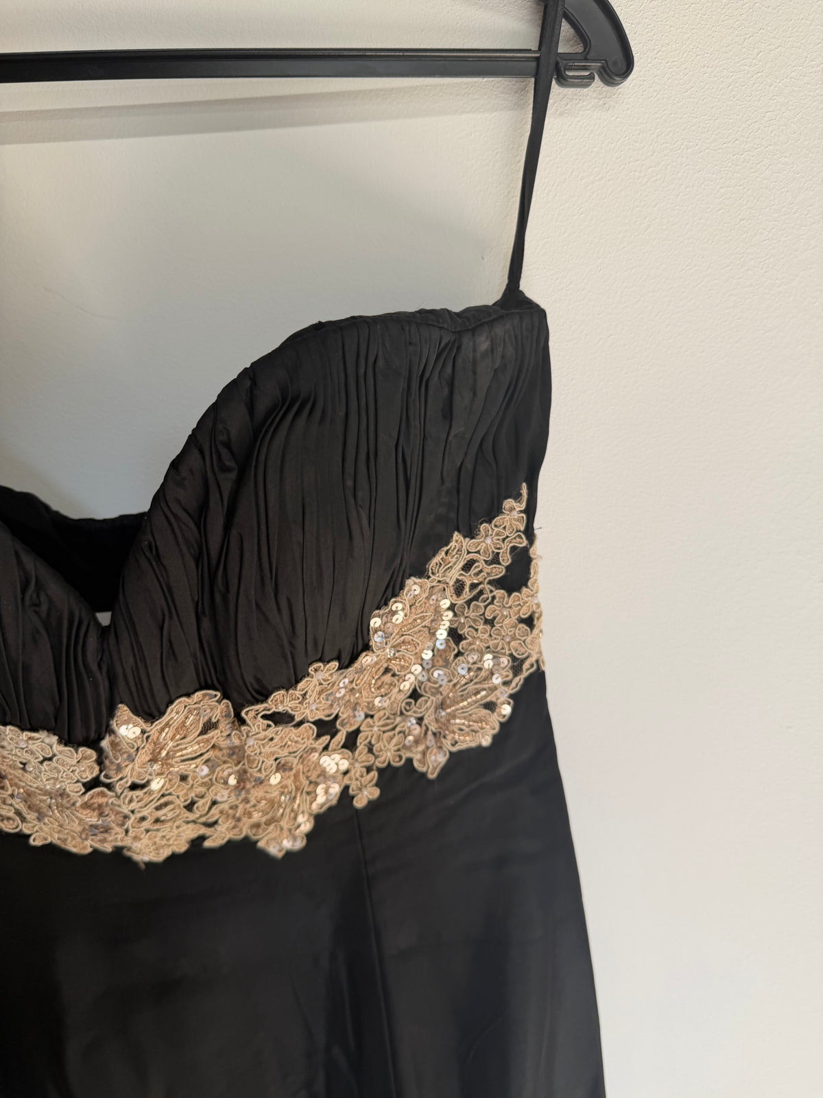 Preloved Tony Bowels Dress Size 12 Black