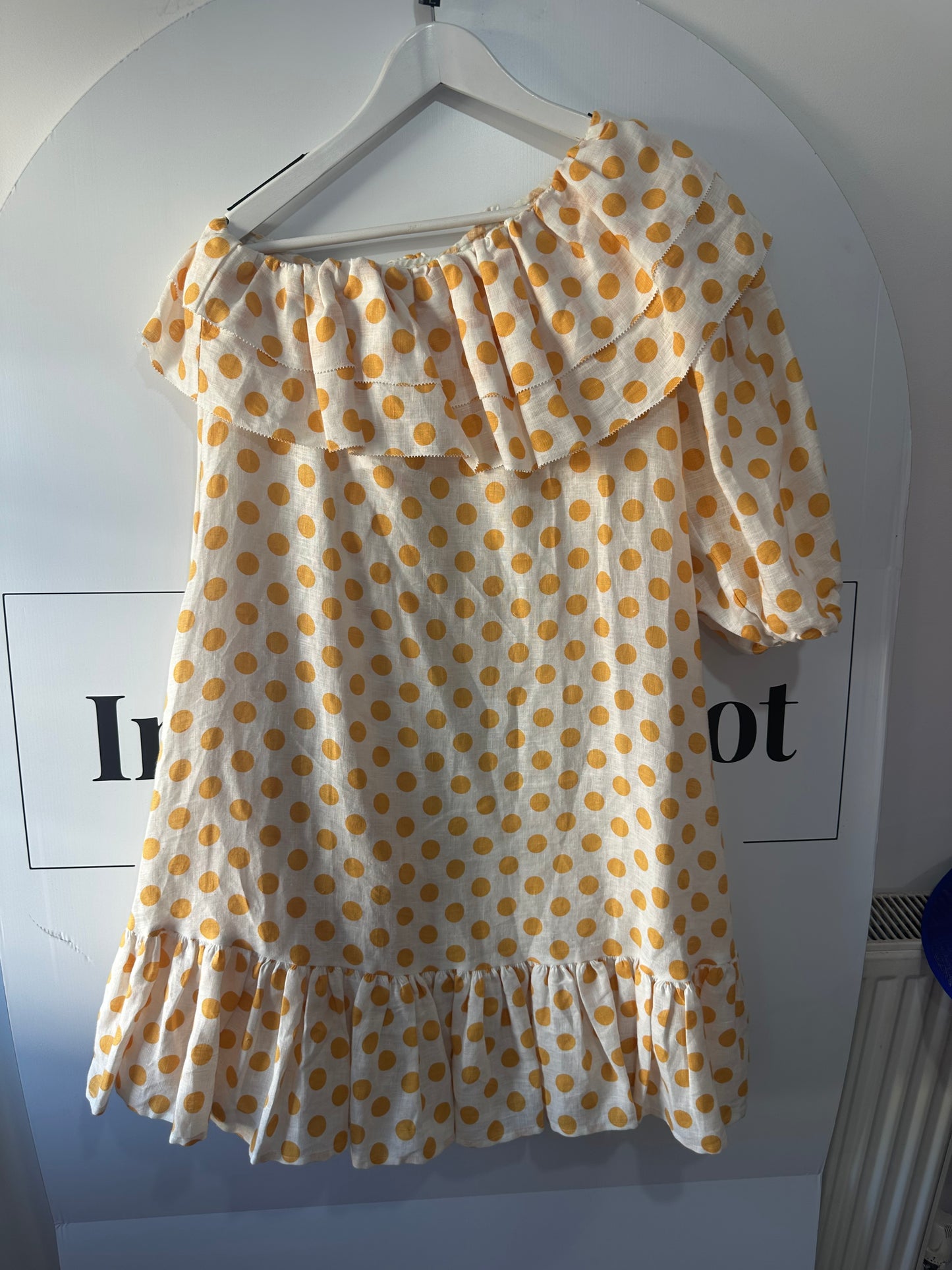 Yellow Lisa Marie Fernandez Dress, Size 10/12