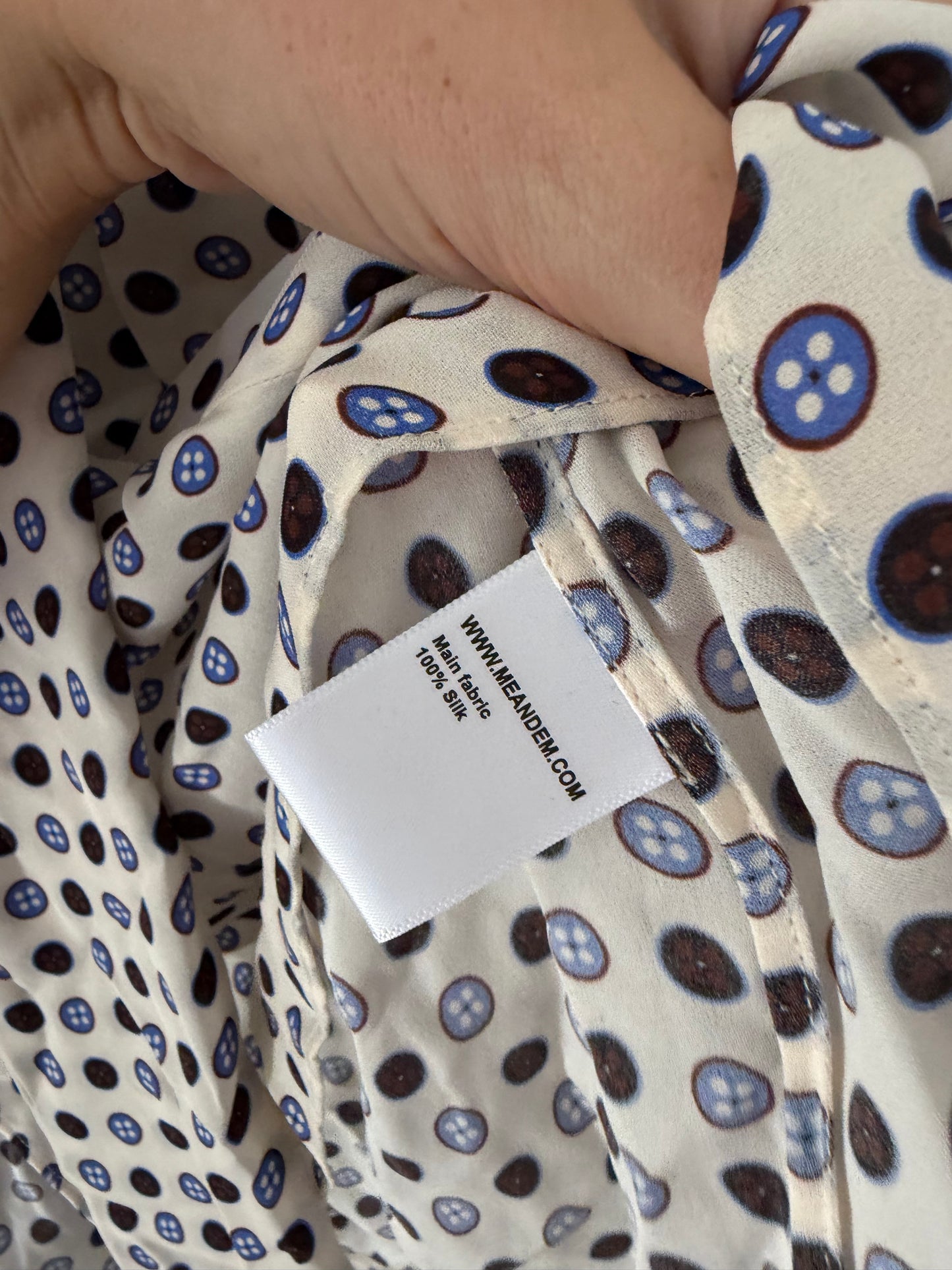 Pre-loved Cream Me + Em Blouse, 16