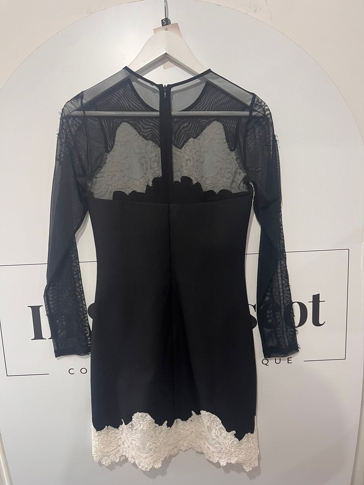 Mesh Mini Dress