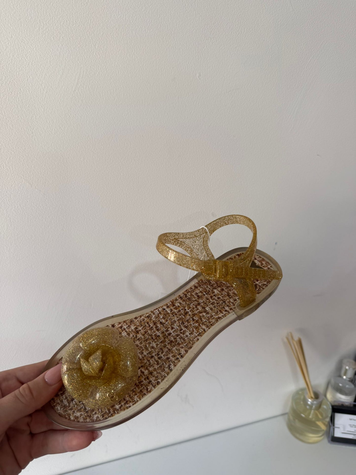 Preloved, Jelly Chanel Jelly Sandals, Size 35 UK 2