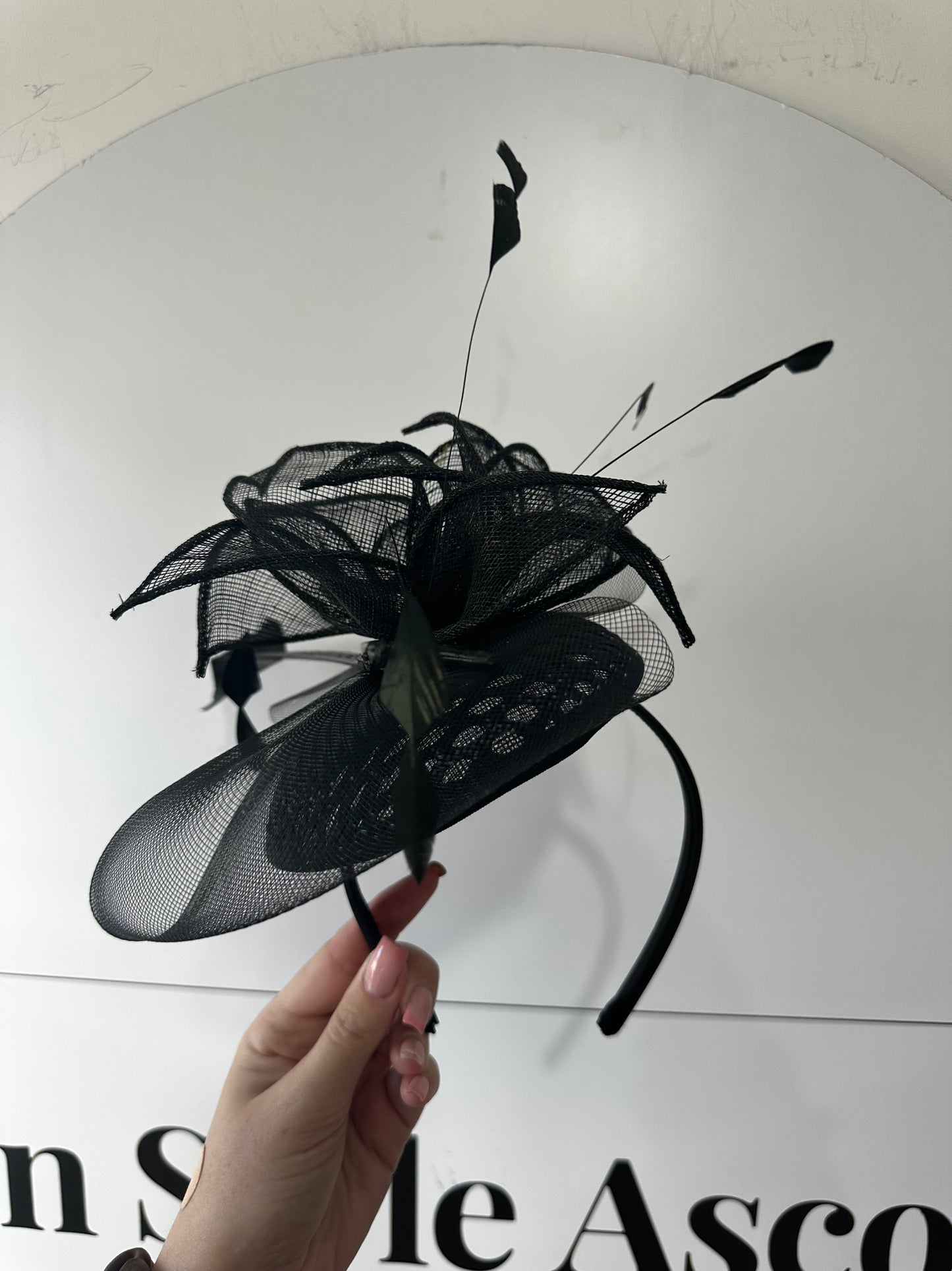 Black Fascinator