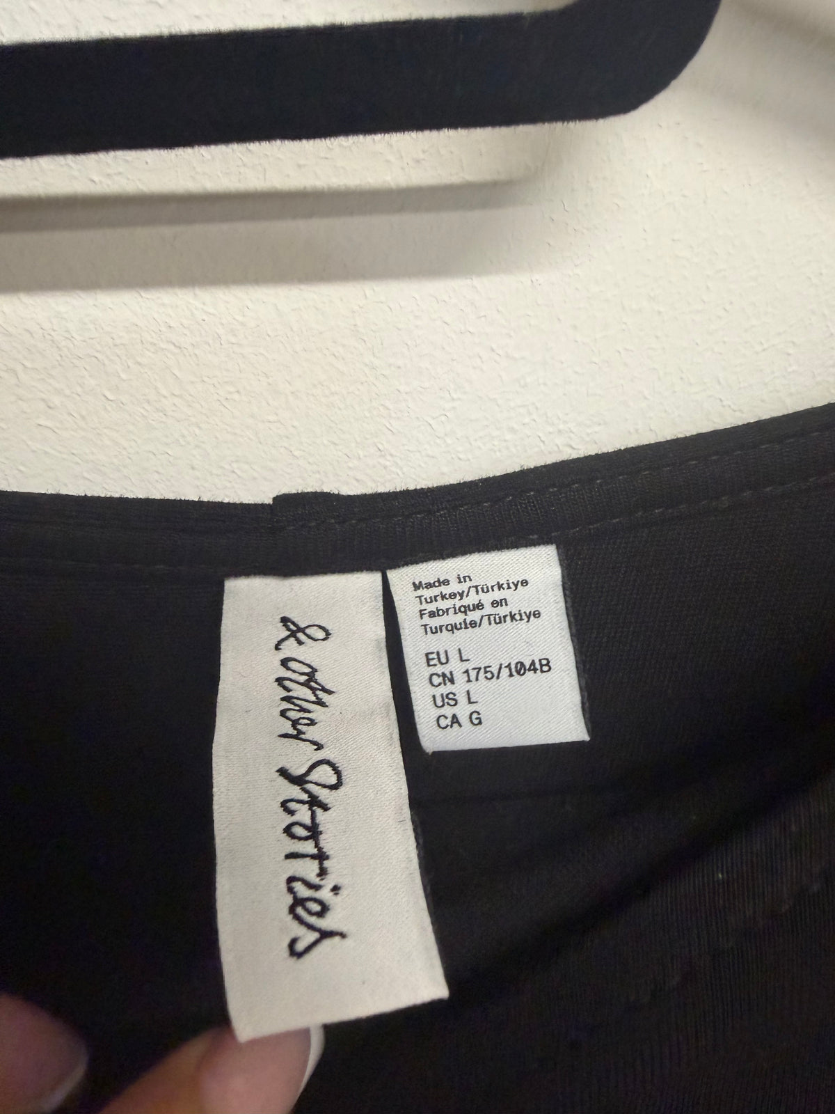 Preloved & Other Stories Dress Large Black