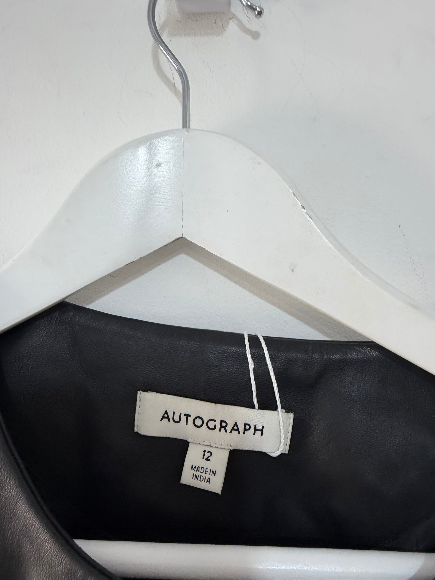Preloved Autograph Leather Jacket, 12