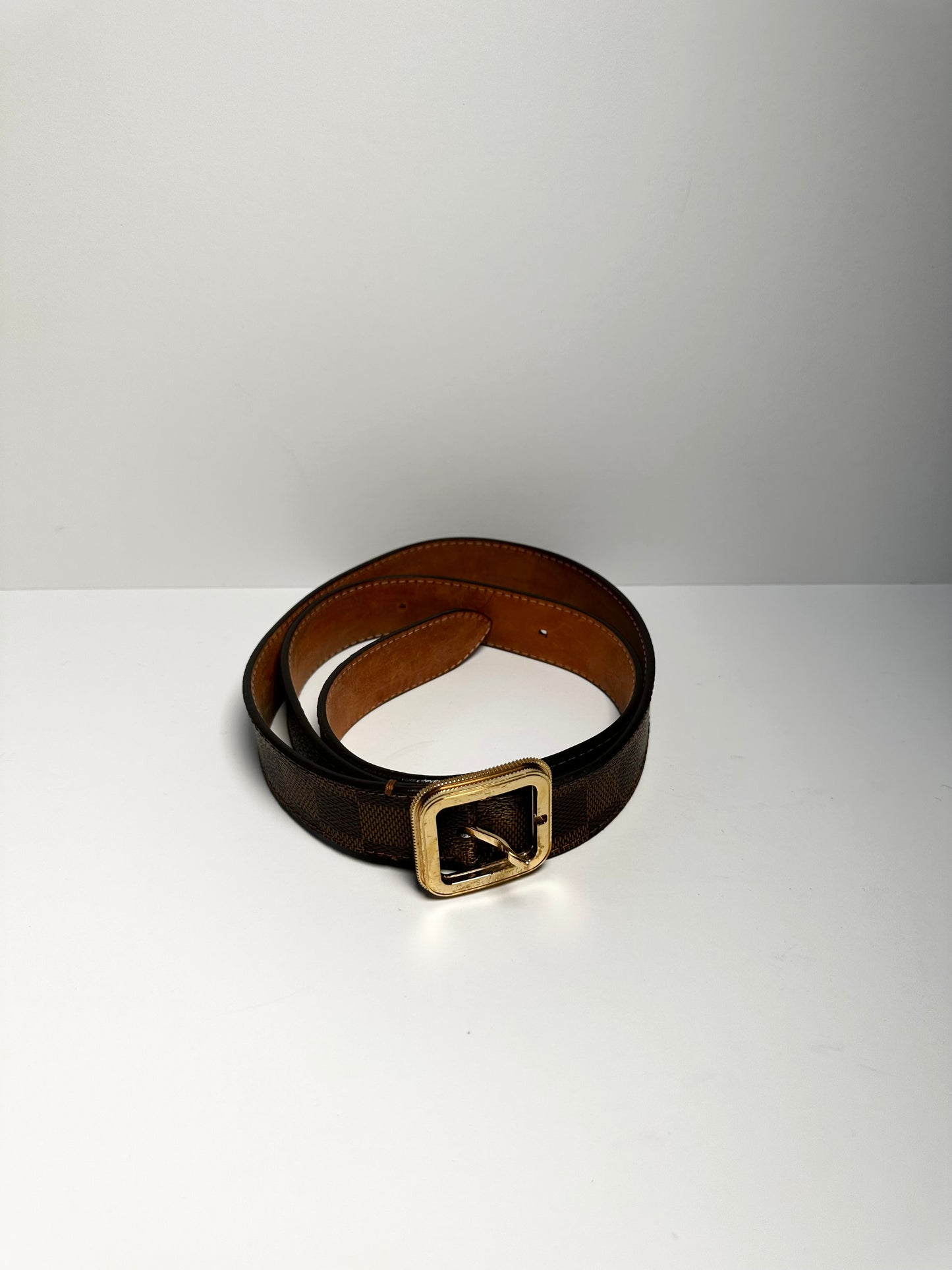 Brown Louis Vuitton Belt, Small