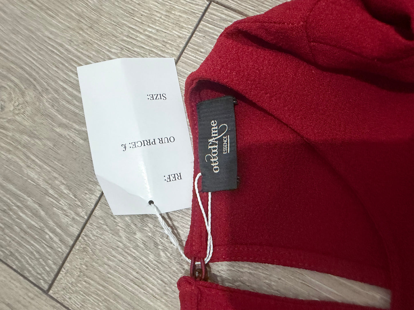 Burgundy ottod'ame Dress, Size 14