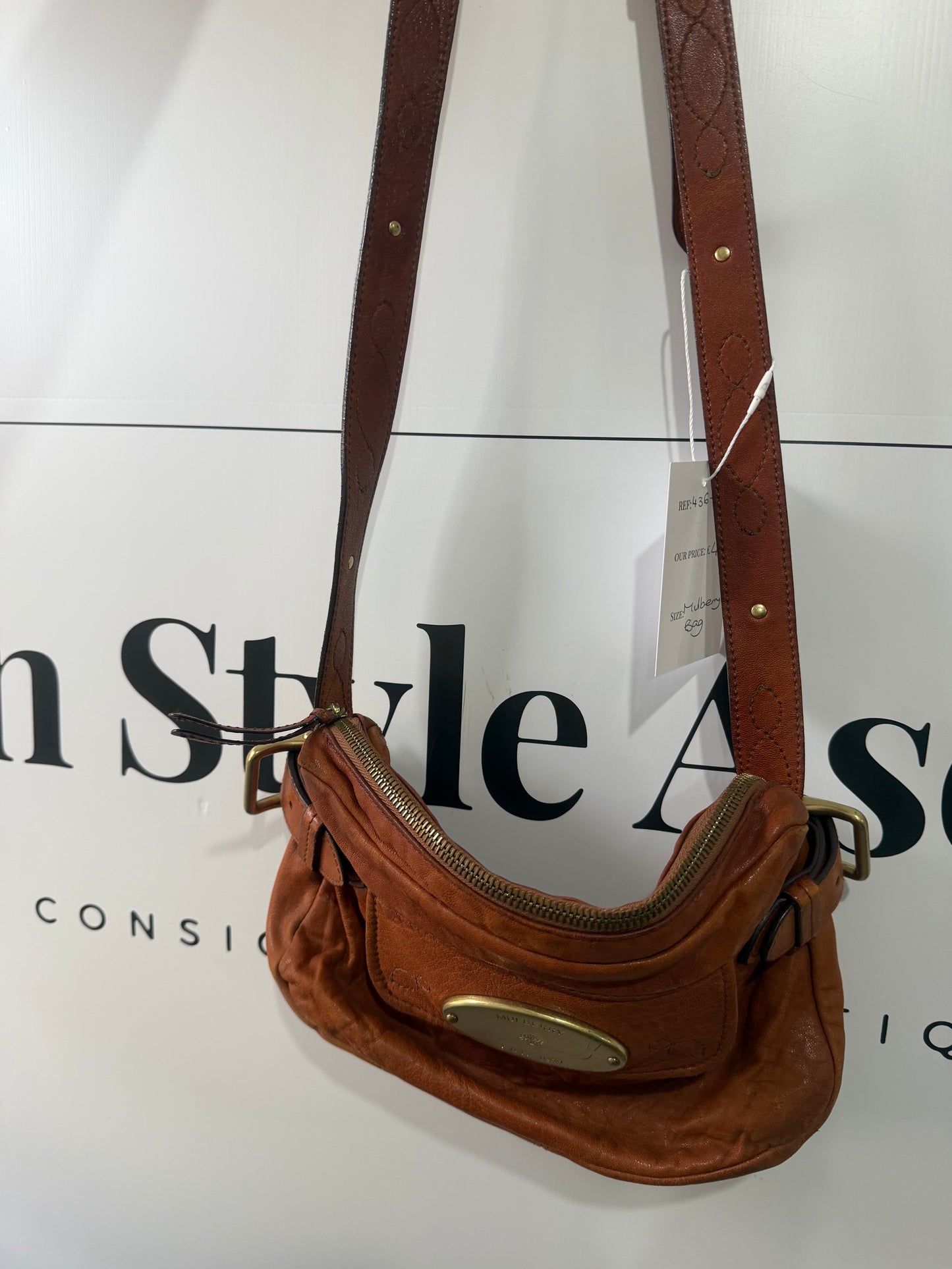 Brown Mulberry Bag, Crossbody Bag