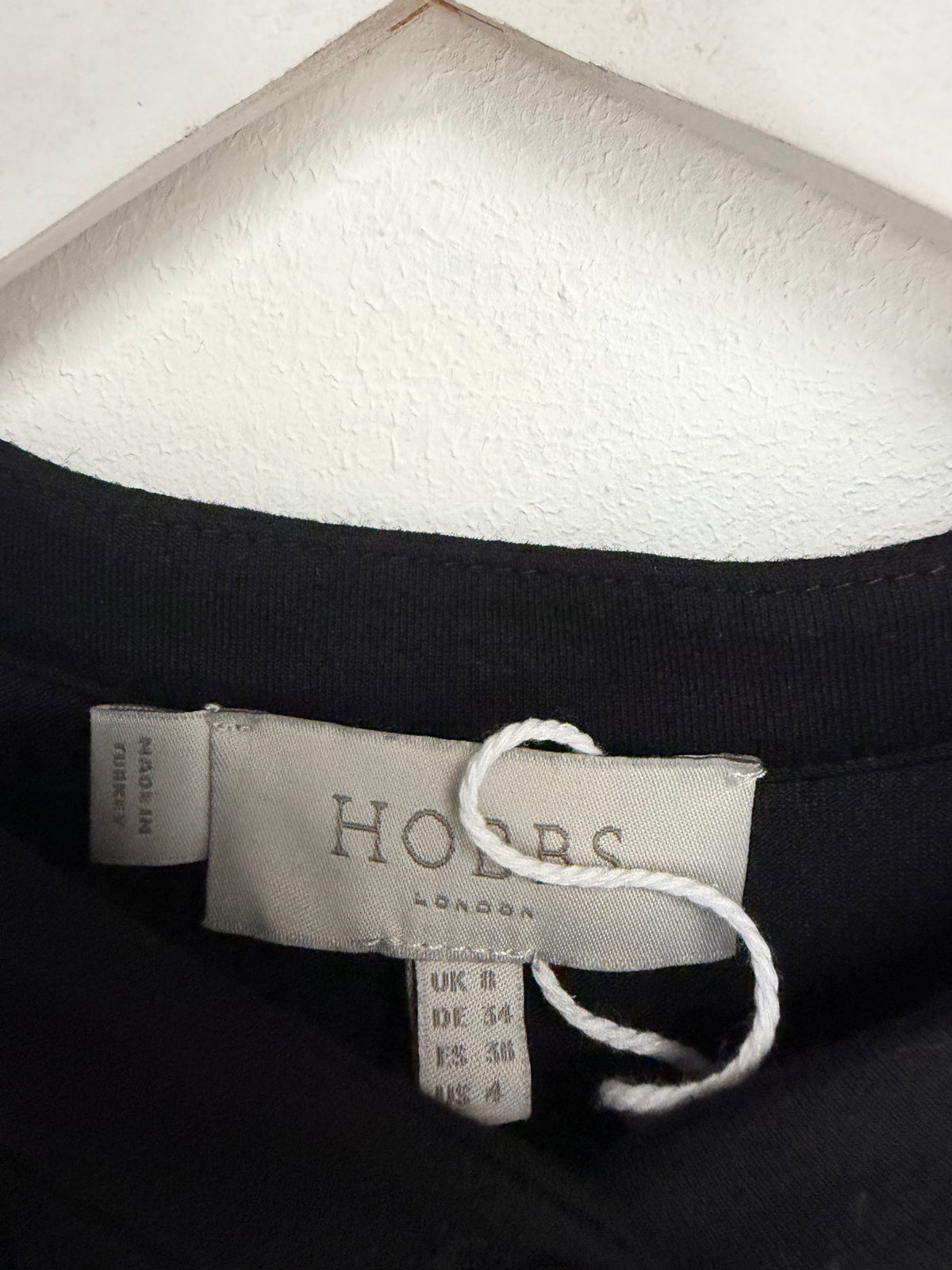 Preloved Hobbs Dress Size 8 Black