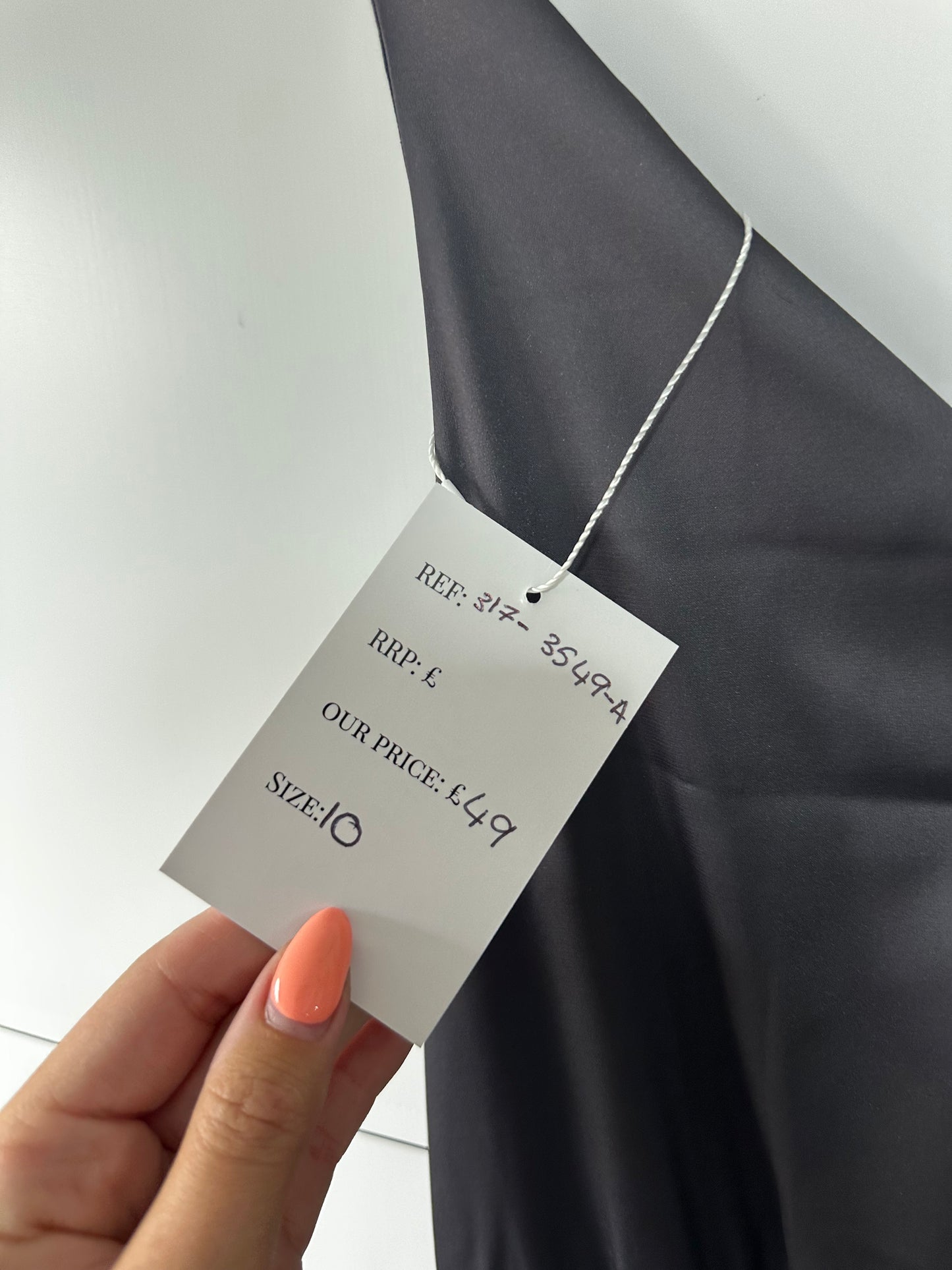 Grey/Silver All Saints Dress, Size M