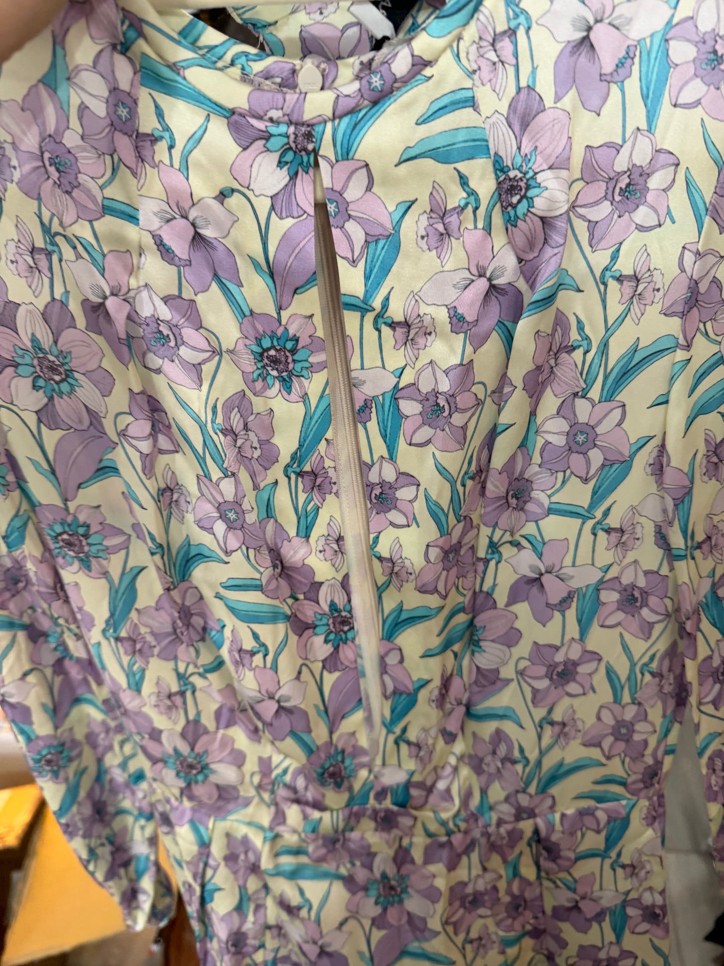 Pre-owned, Lilac Raquel Diniz Dress, Size 8