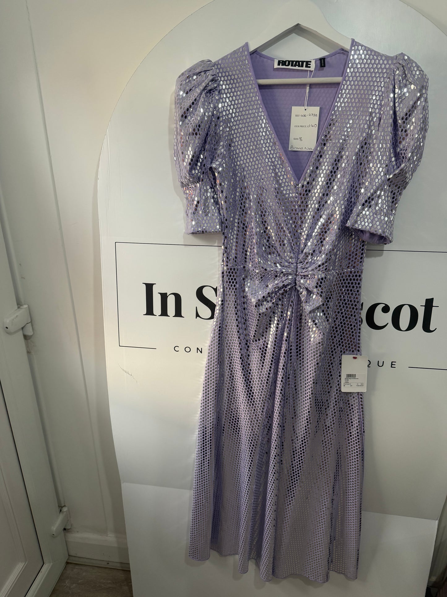 Purple Rotate Brand New Dress, Size 8