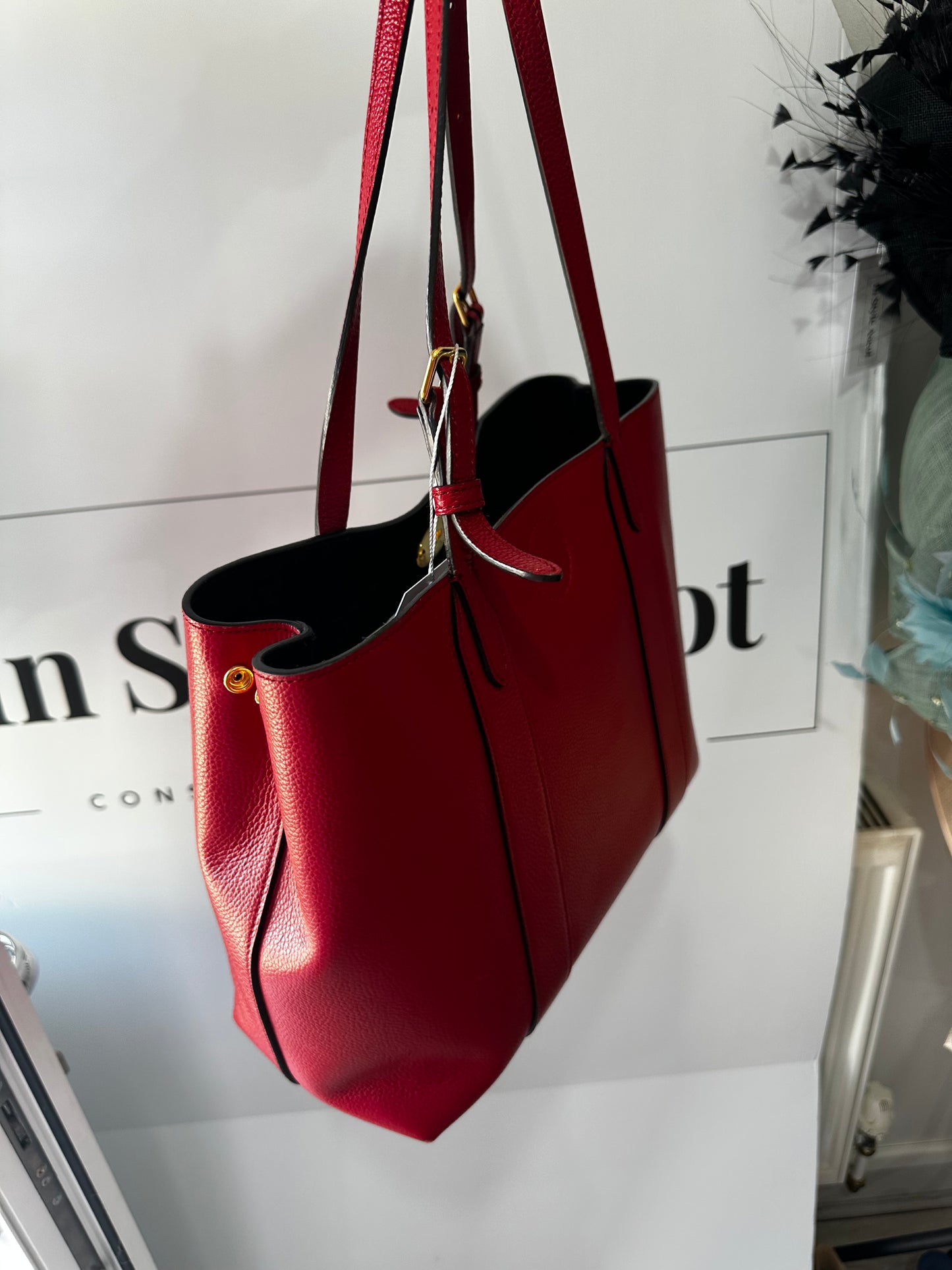 Red Mulberry Bayswater Tote Handbag