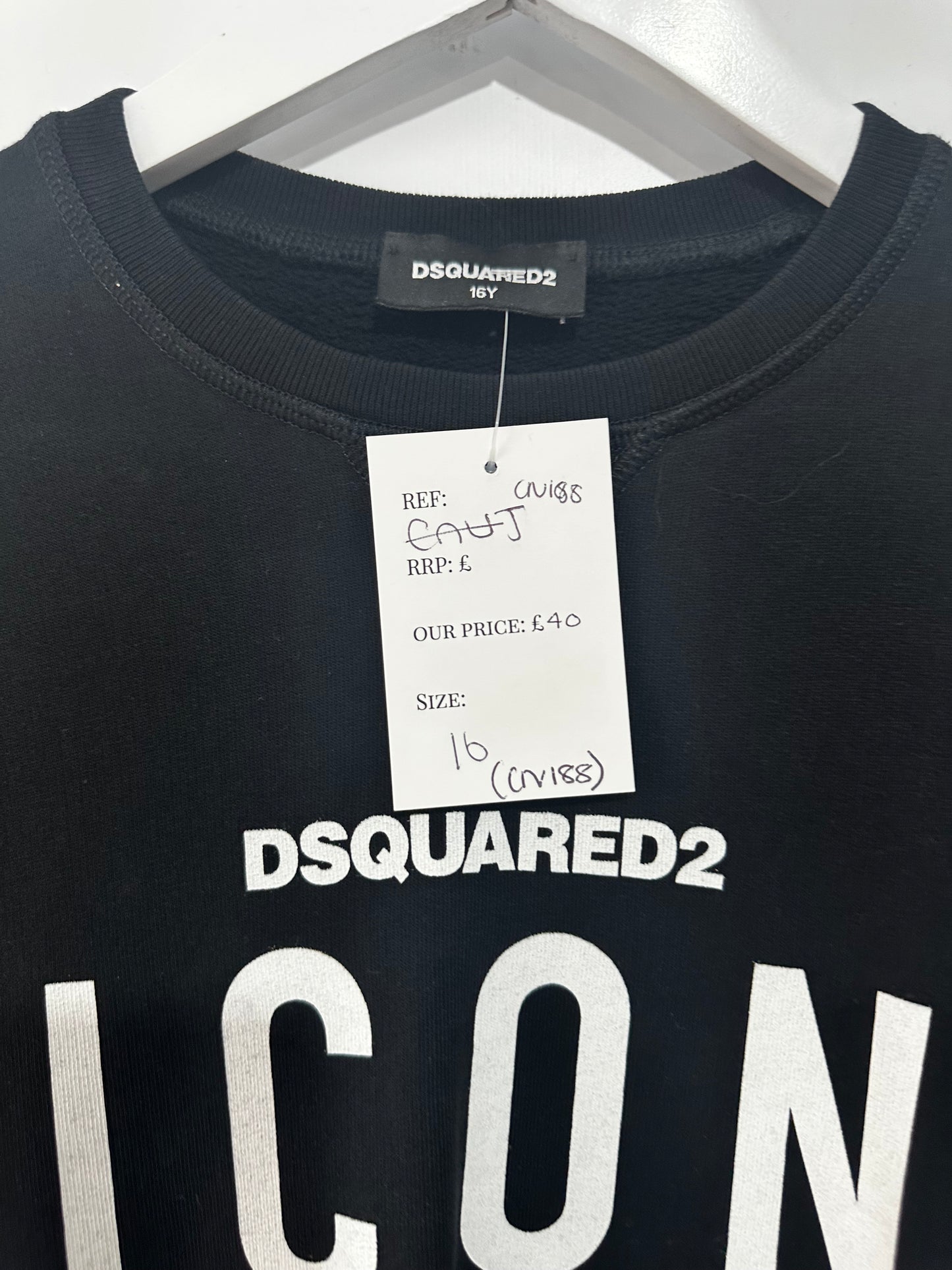 Black DSquared2 Jumper, 16