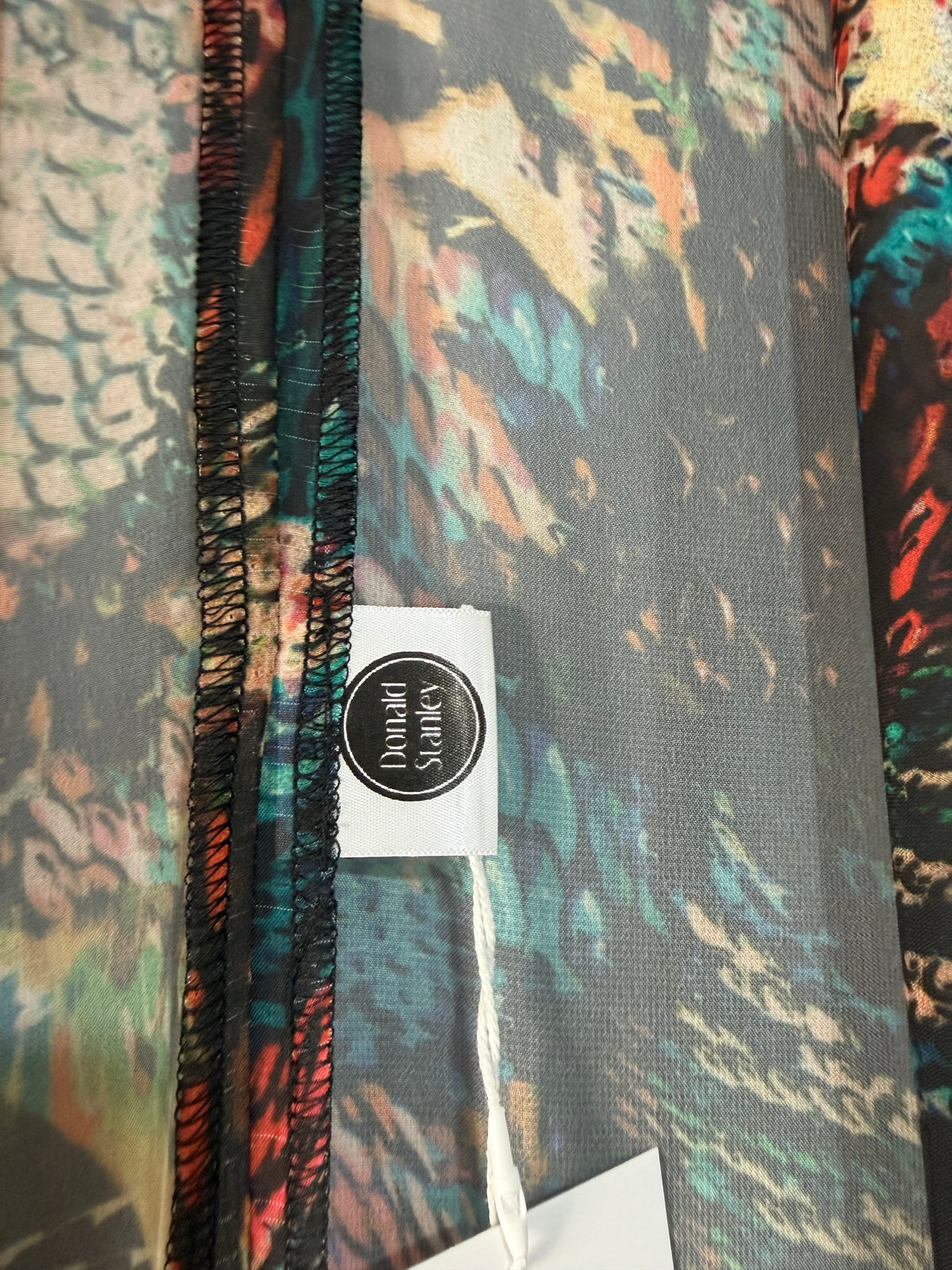 Preloved Donald Stanley Kaftan/Dress One size Multicoloured